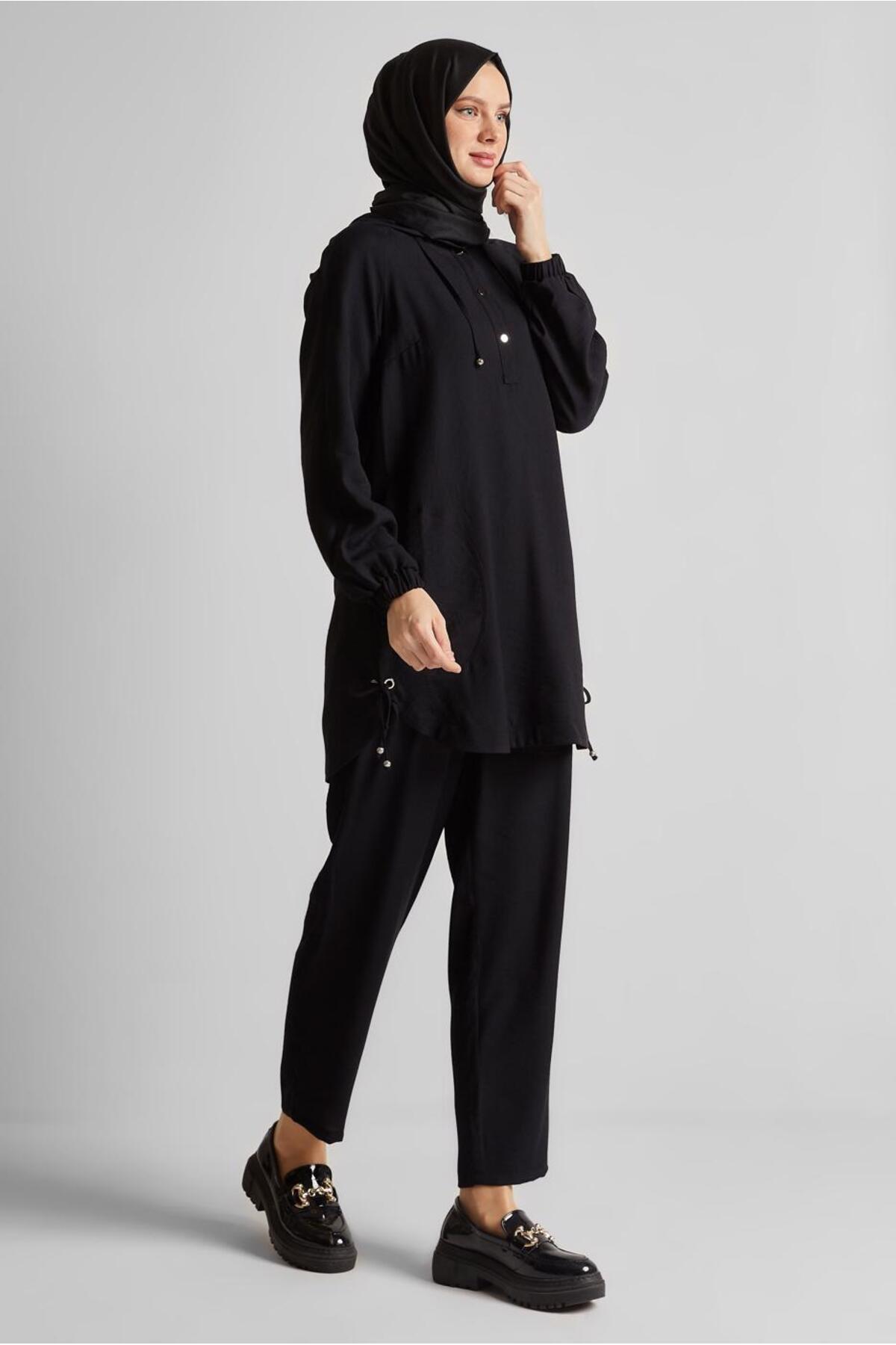 ست لباس زنانه راسته فاق نرمال آستین استاندارد | آلوینا Alvina 25YTKP0045608