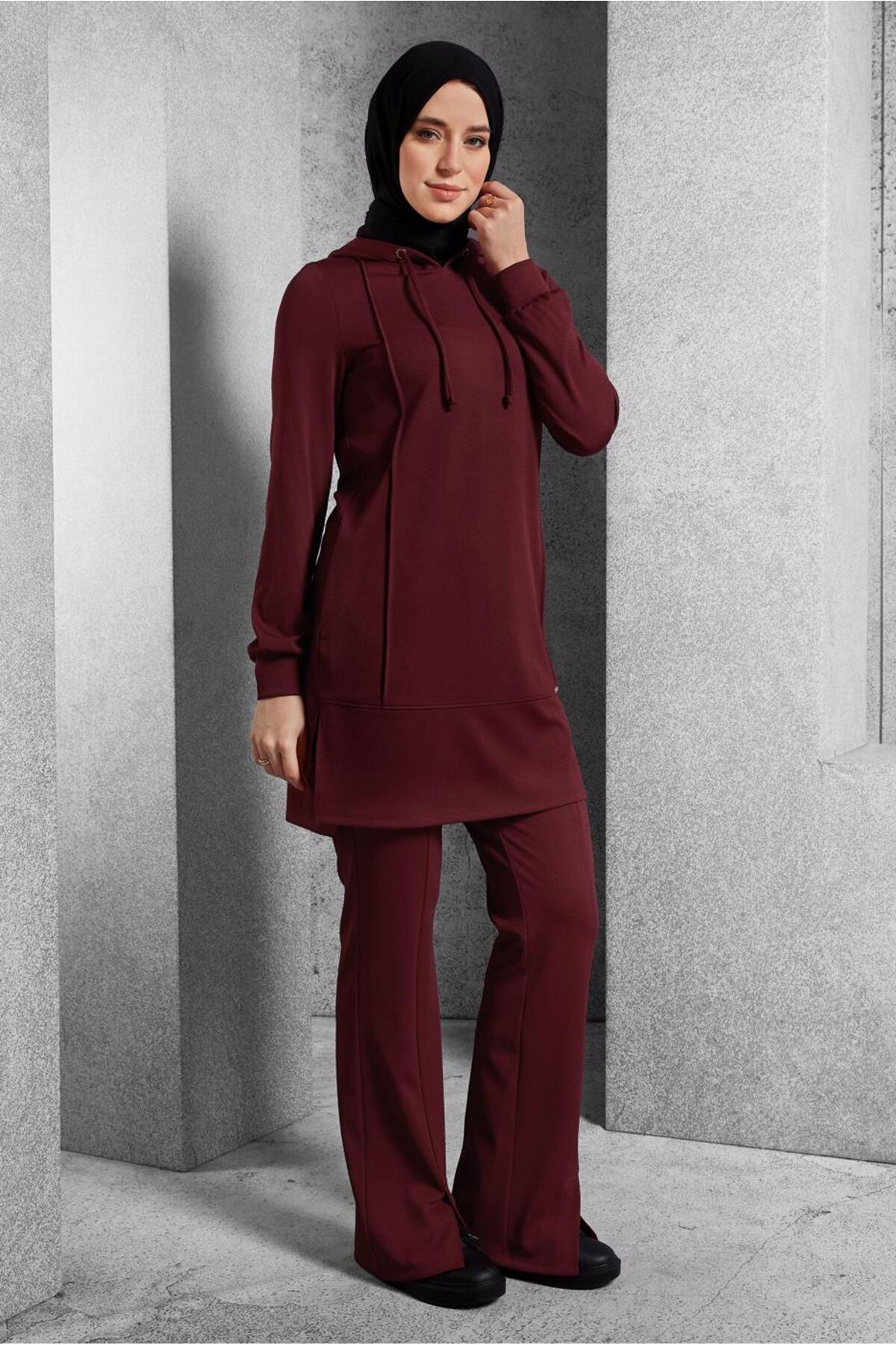 ست لباس زنانه راسته فاق نرمال آستین استاندارد | آلوینا Alvina 25KTKP0045214
