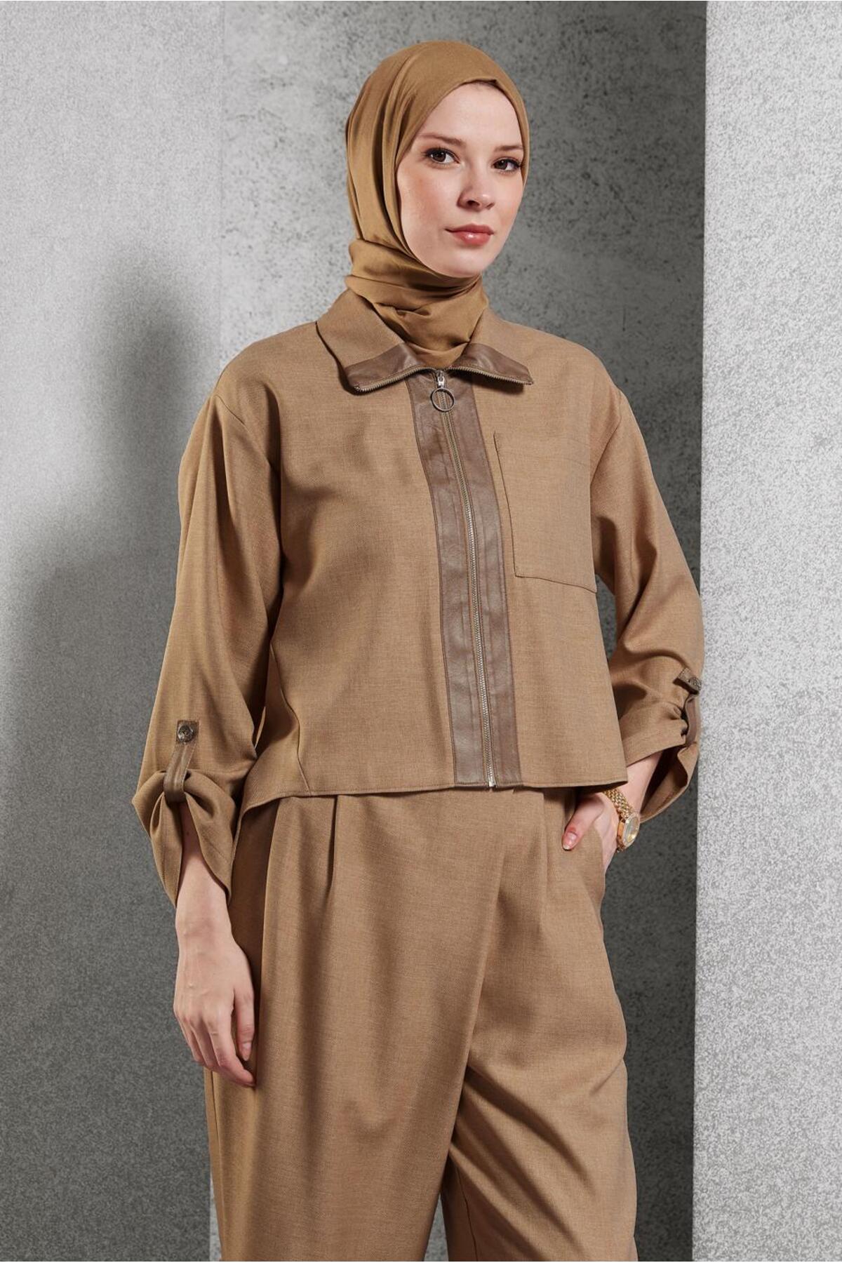 ست لباس زنانه راسته فاق نرمال آستین استاندارد | آلوینا Alvina 25KTKP0045119