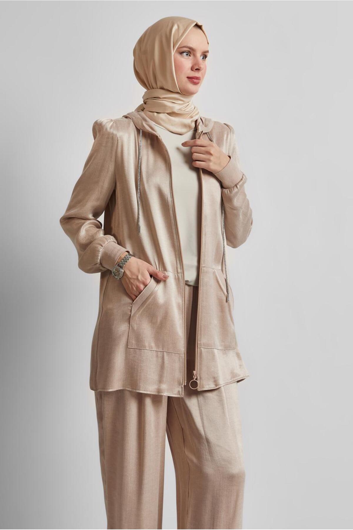 ست لباس زنانه راسته فاق نرمال آستین استاندارد | آلوینا Alvina 25YTKP0045585