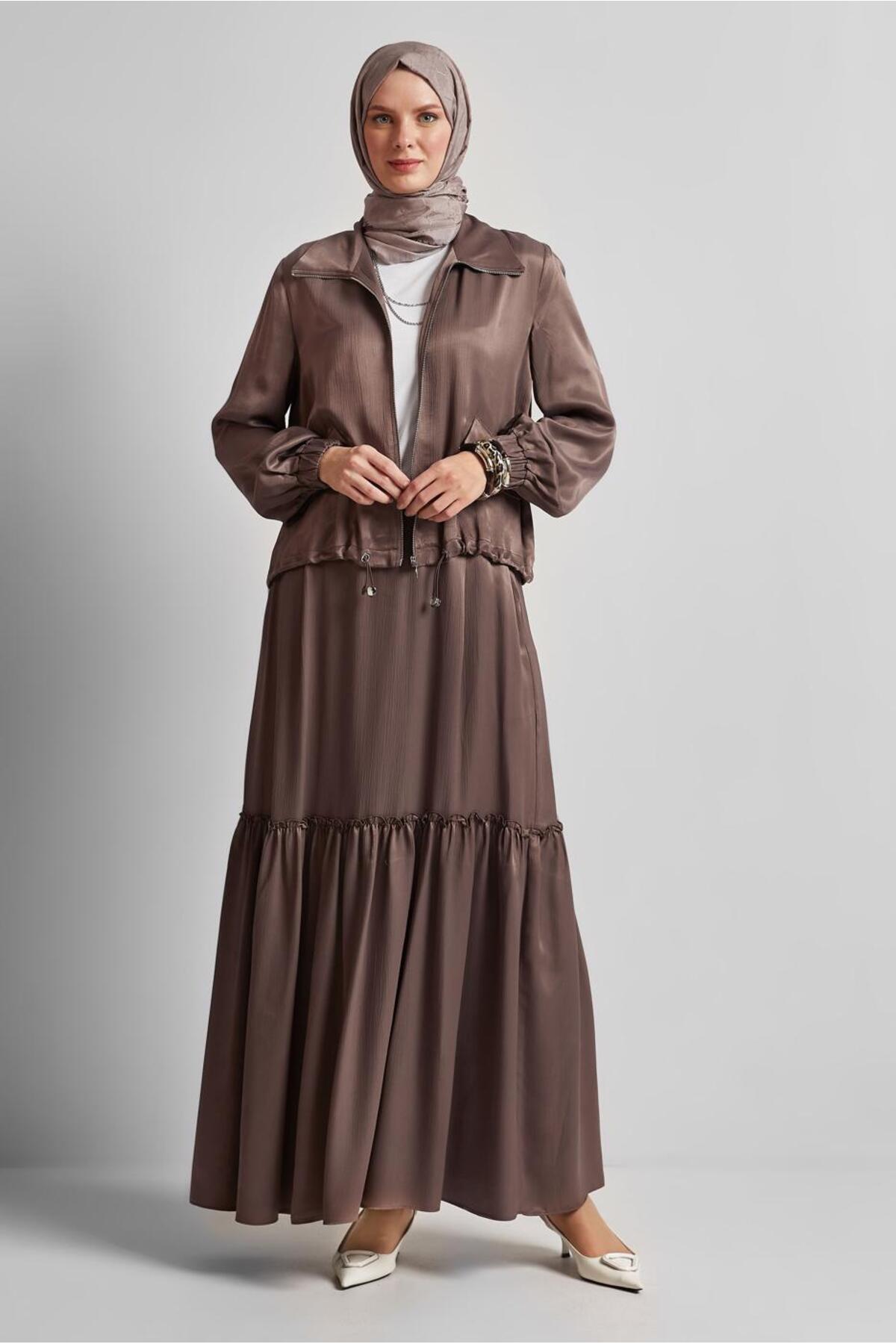 ست لباس زنانه راسته فاق نرمال آستین استاندارد | آلوینا Alvina 25YTKE0045378