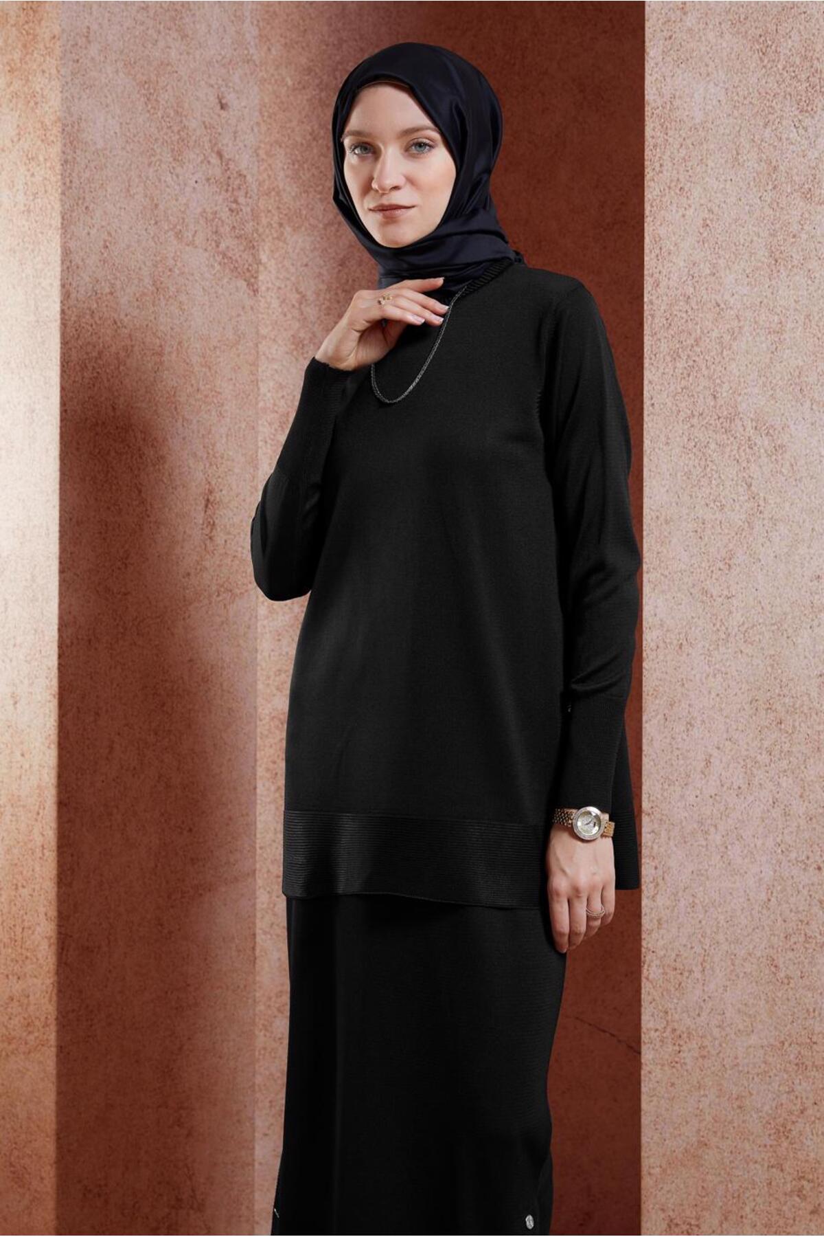 ست لباس زنانه راسته فاق نرمال آستین استاندارد | آلوینا Alvina 25KTKE0044959