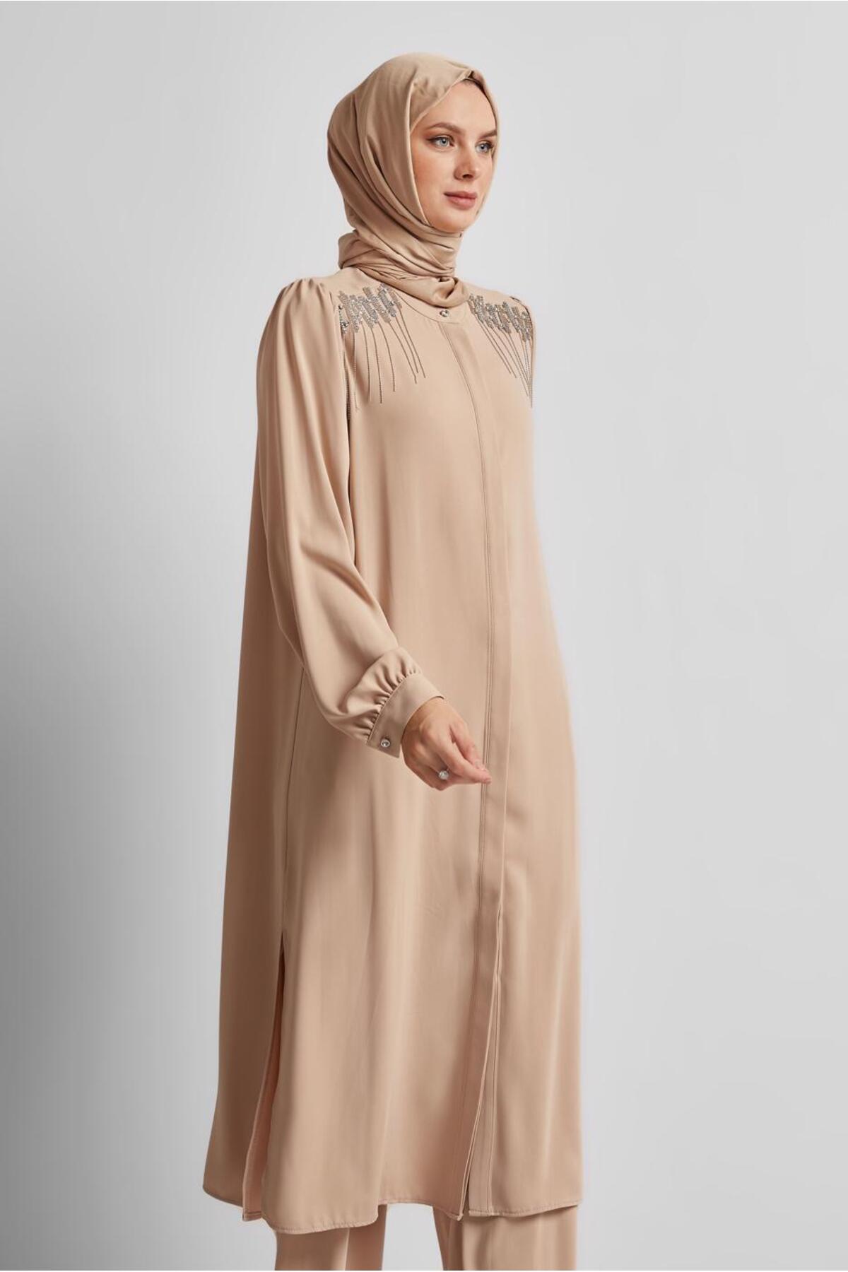 ست لباس زنانه راسته فاق نرمال آستین استاندارد | آلوینا Alvina 25YTKP0045455