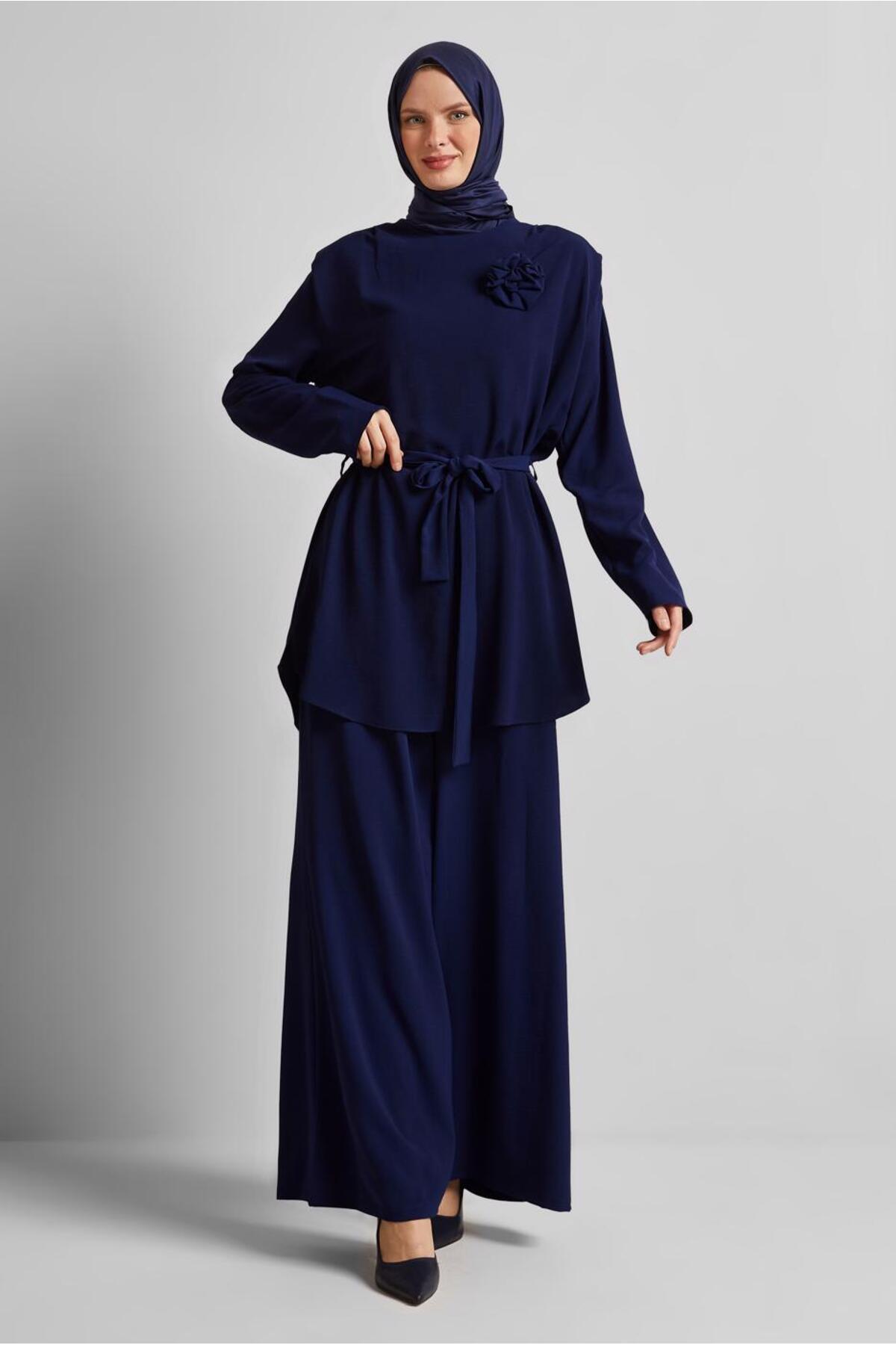 ست لباس زنانه راسته فاق نرمال آستین استاندارد | آلوینا Alvina 25YTKP0044758