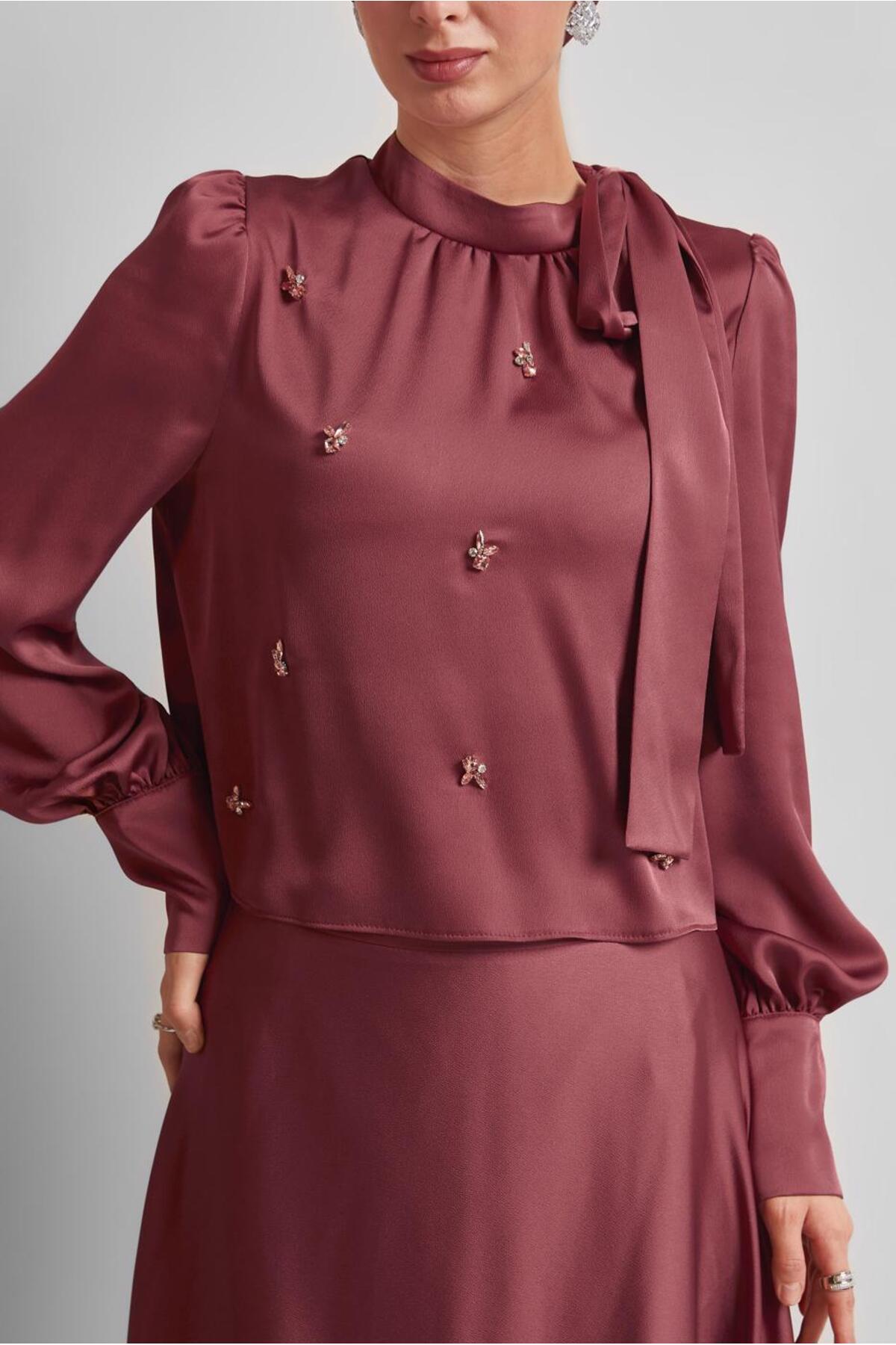 ست لباس زنانه راسته فاق نرمال آستین استاندارد | آلوینا Alvina 25YTKE0045561