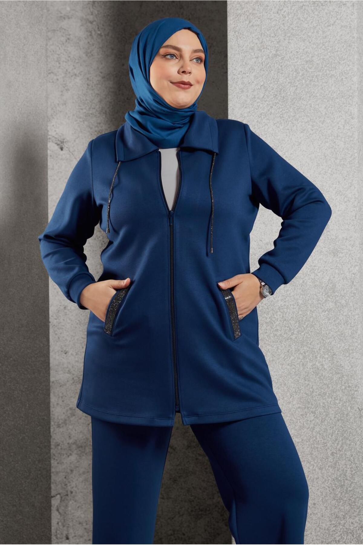 ست لباس زنانه راسته فاق نرمال آستین استاندارد | آلوینا Alvina 25KTKP0020646