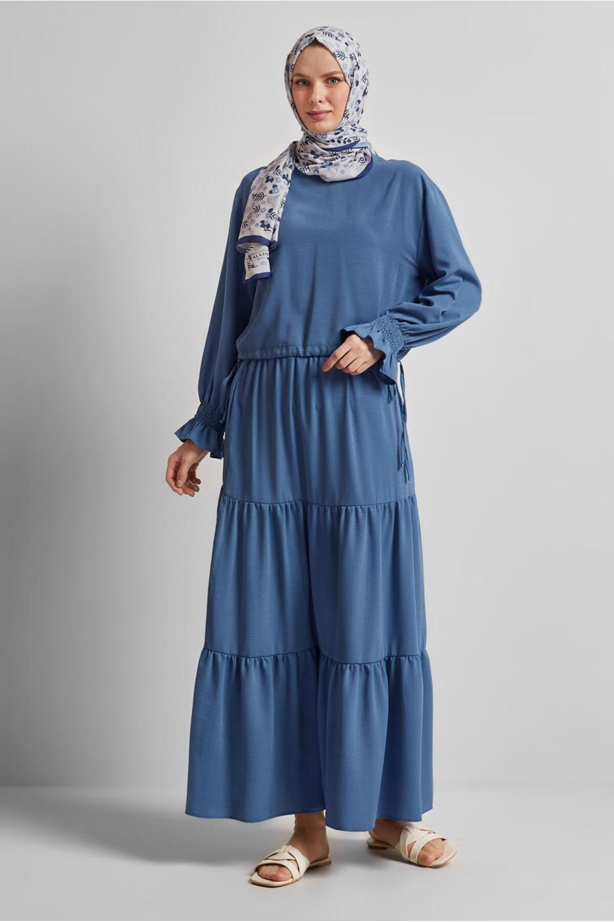 ست لباس زنانه راسته فاق نرمال آستین استاندارد | آلوینا Alvina 25YTKE0045536