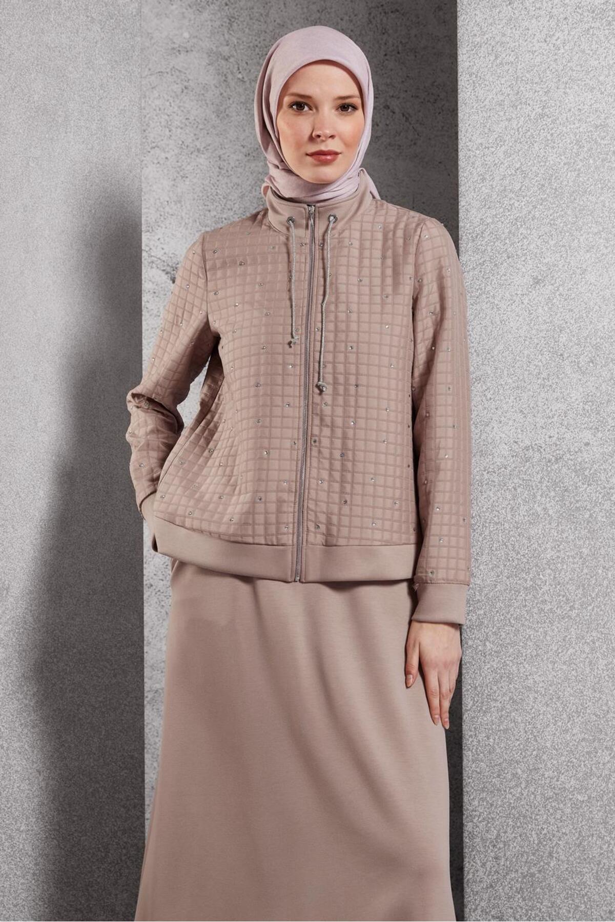 ست لباس زنانه راسته فاق نرمال آستین استاندارد | آلوینا Alvina 25KESF0045052