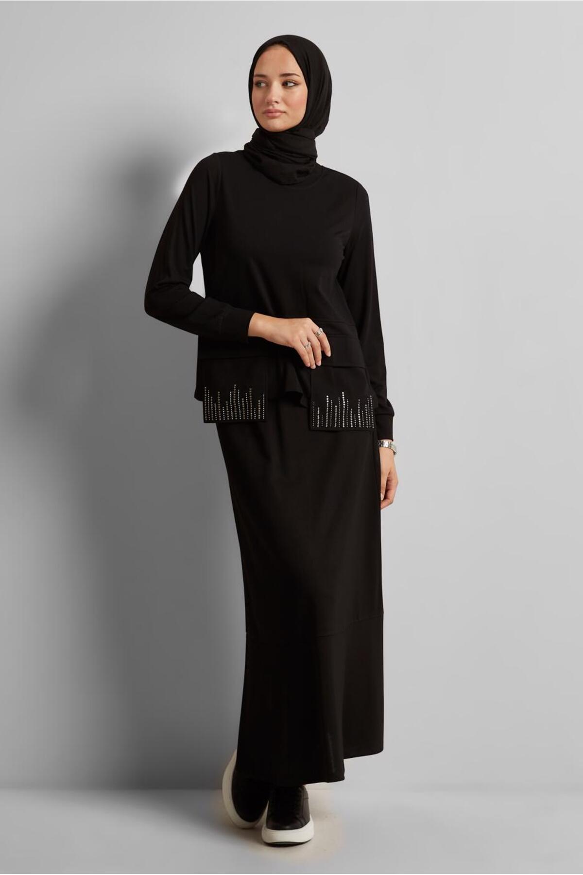 ست لباس زنانه راسته فاق نرمال آستین استاندارد | آلوینا Alvina 25YTKE0045634