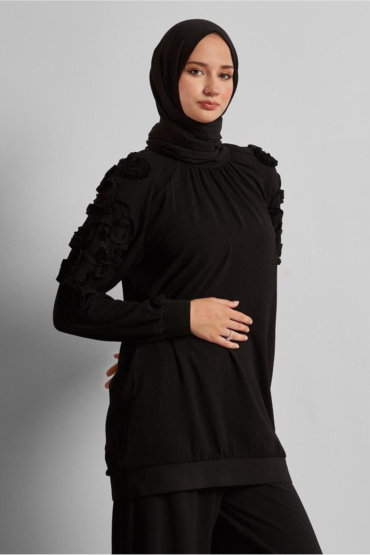 ست لباس زنانه راسته فاق نرمال آستین استاندارد | آلوینا Alvina 25YTKP0044698