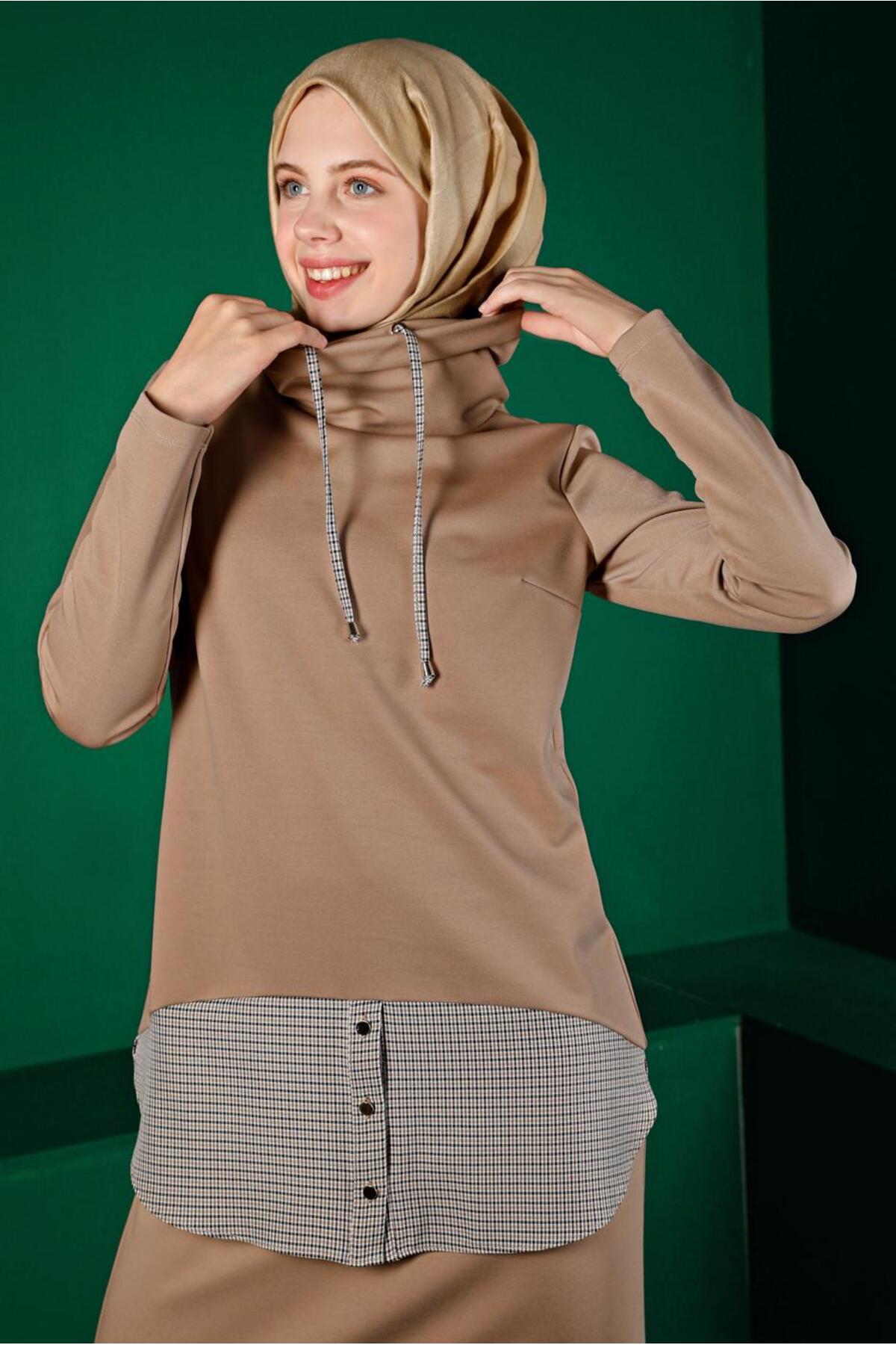 ست لباس زنانه راسته فاق نرمال آستین استاندارد | آلوینا Alvina 23KTKE0043413
