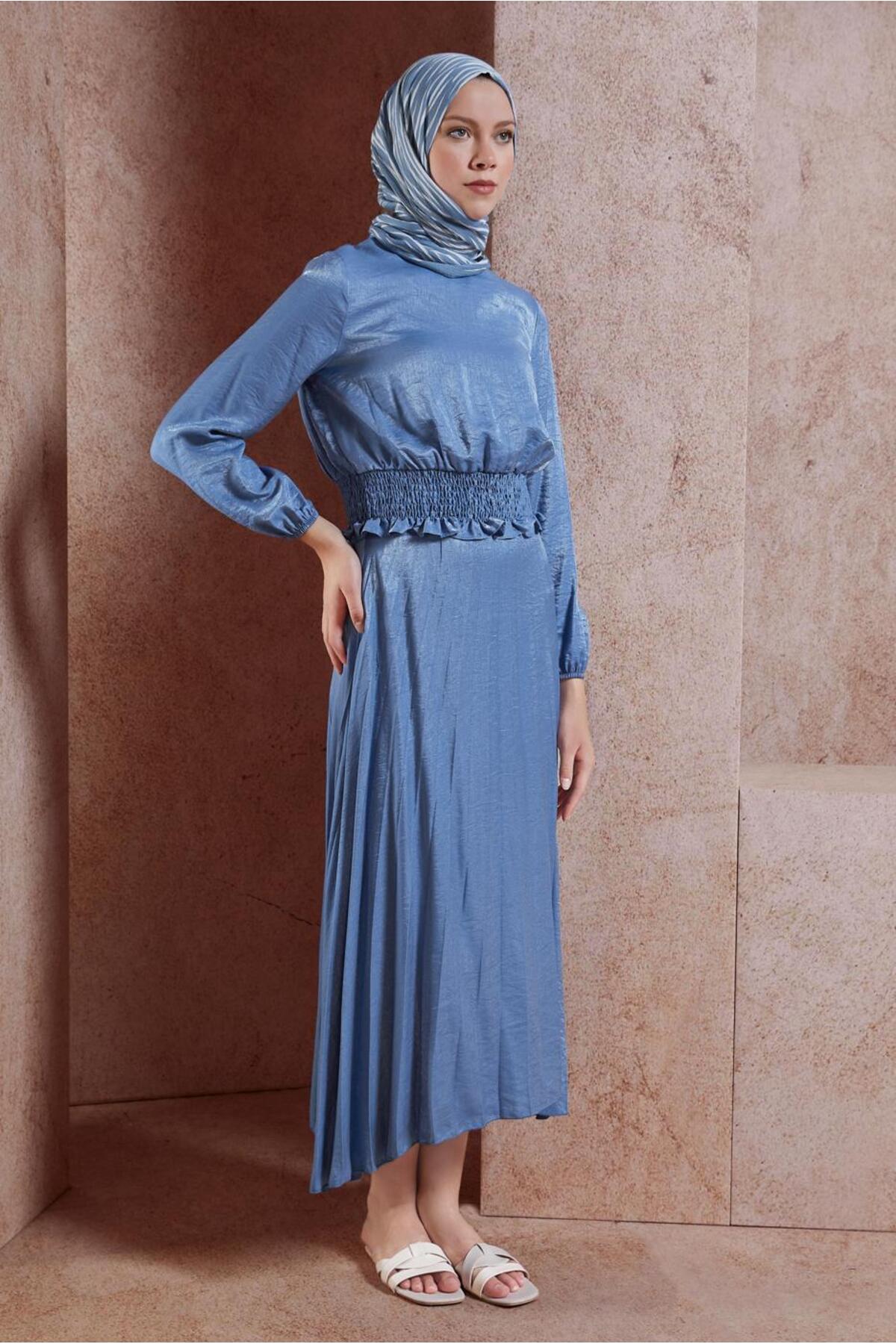 ست لباس زنانه راسته فاق نرمال آستین استاندارد | آلوینا Alvina 24YTKE0044716