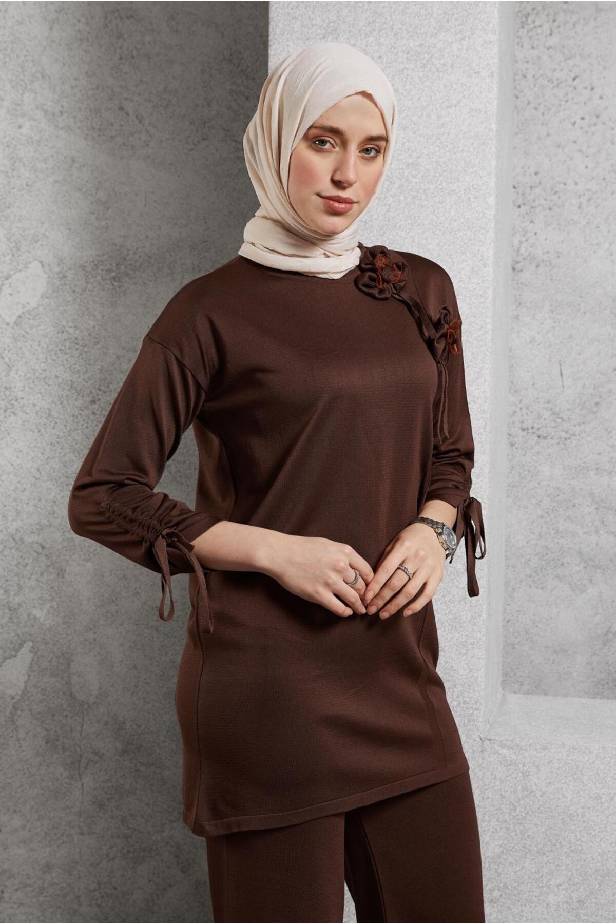 ست لباس زنانه راسته فاق نرمال آستین استاندارد | آلوینا Alvina 25KTKP0044956