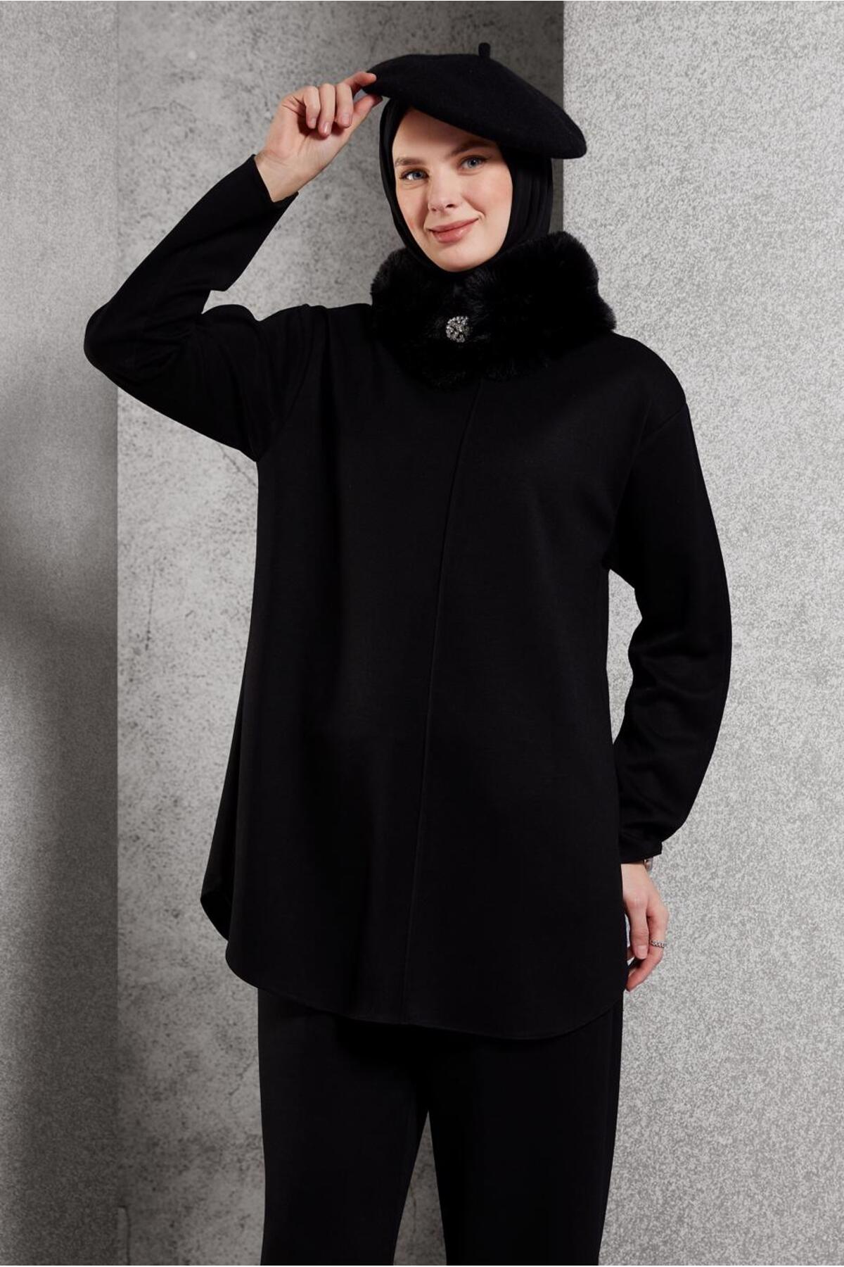 ست لباس زنانه راسته فاق نرمال آستین استاندارد | آلوینا Alvina 25KTKP0045086