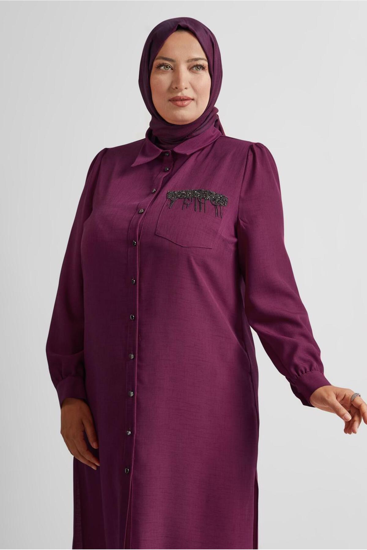ست لباس زنانه راسته فاق نرمال آستین استاندارد | آلوینا Alvina 25YTNK0020751