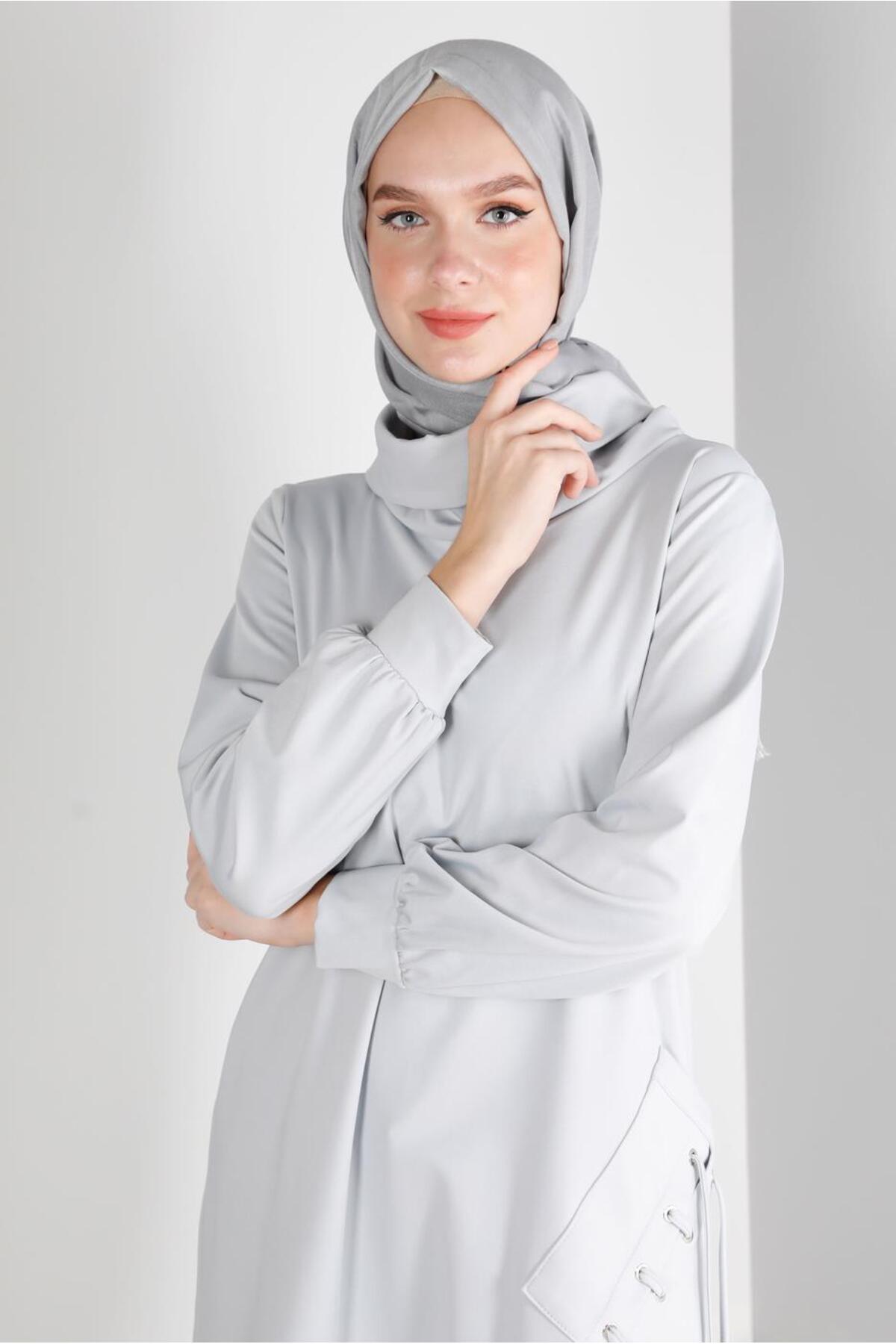 تونیک زنانه راسته آستین بلند | آلوینا Alvina 23KTNK0043256