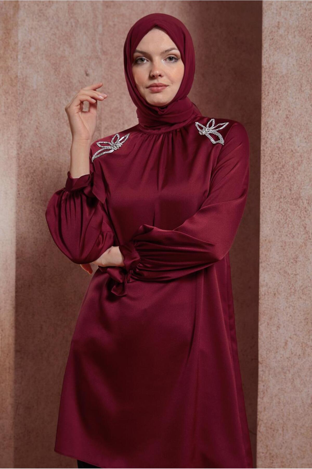 تونیک زنانه راسته رگلان | آلوینا Alvina 24YTNK0044586