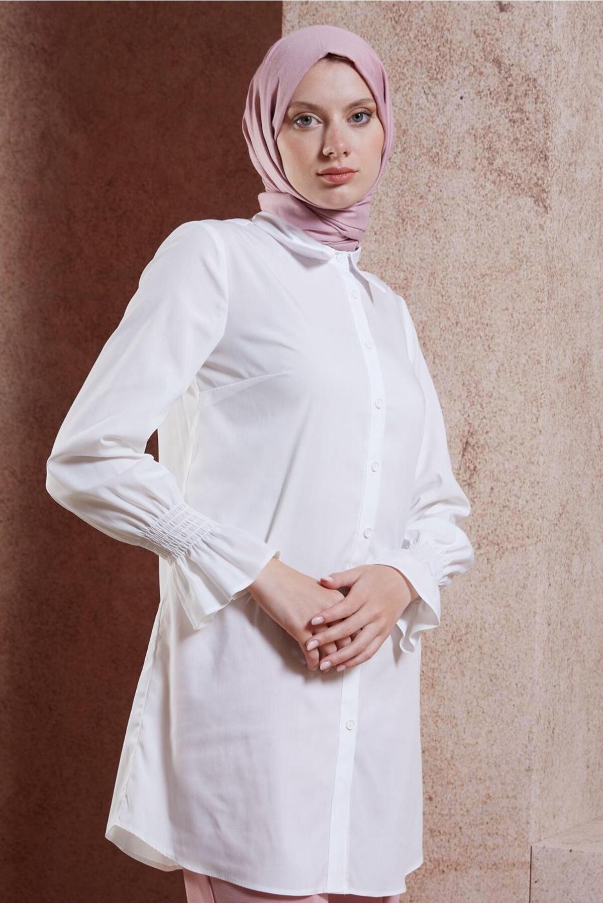 تونیک زنانه راسته آستین استاندارد | آلوینا Alvina 24YTNK0044581