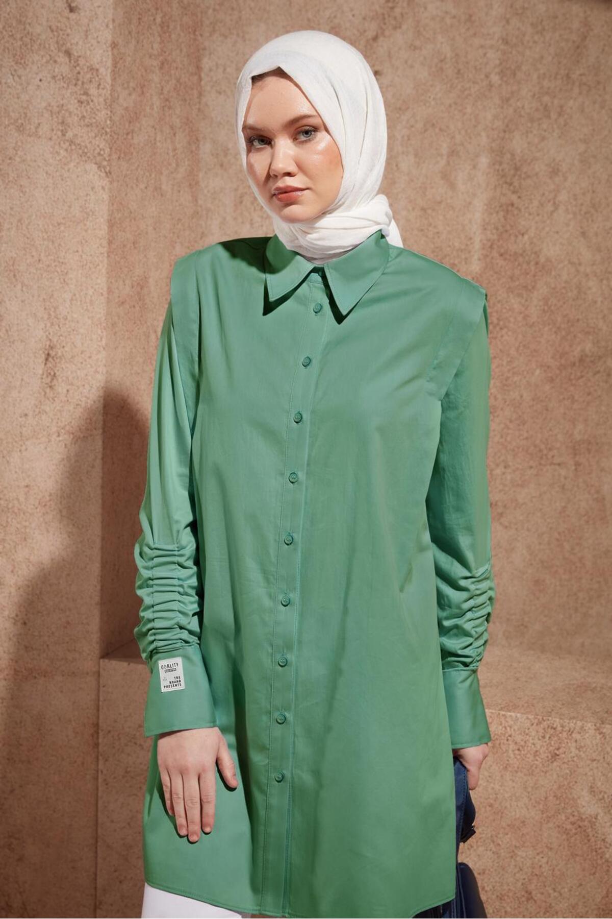 تونیک زنانه راسته آستین استاندارد | آلوینا Alvina 24YTNK0044466