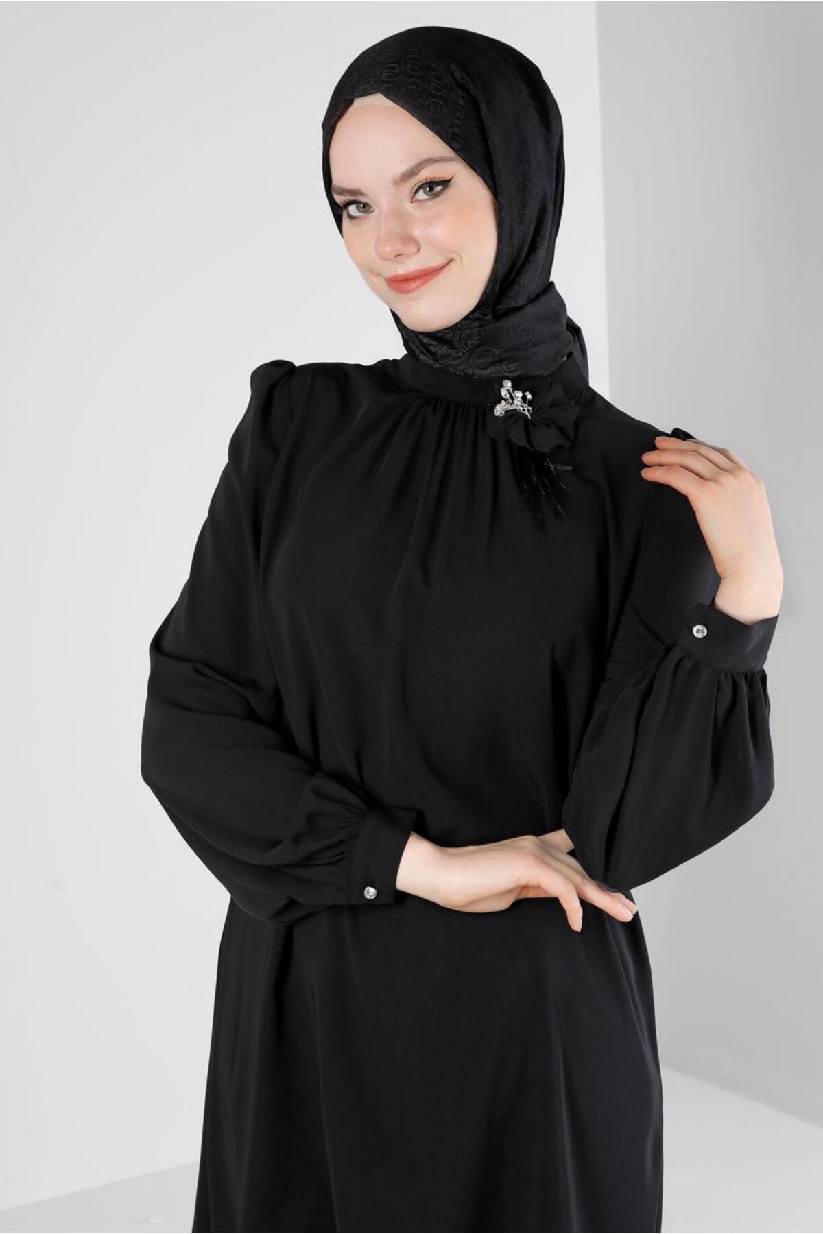 تونیک زنانه راسته آستین بلند | آلوینا Alvina 23YTNK0043610