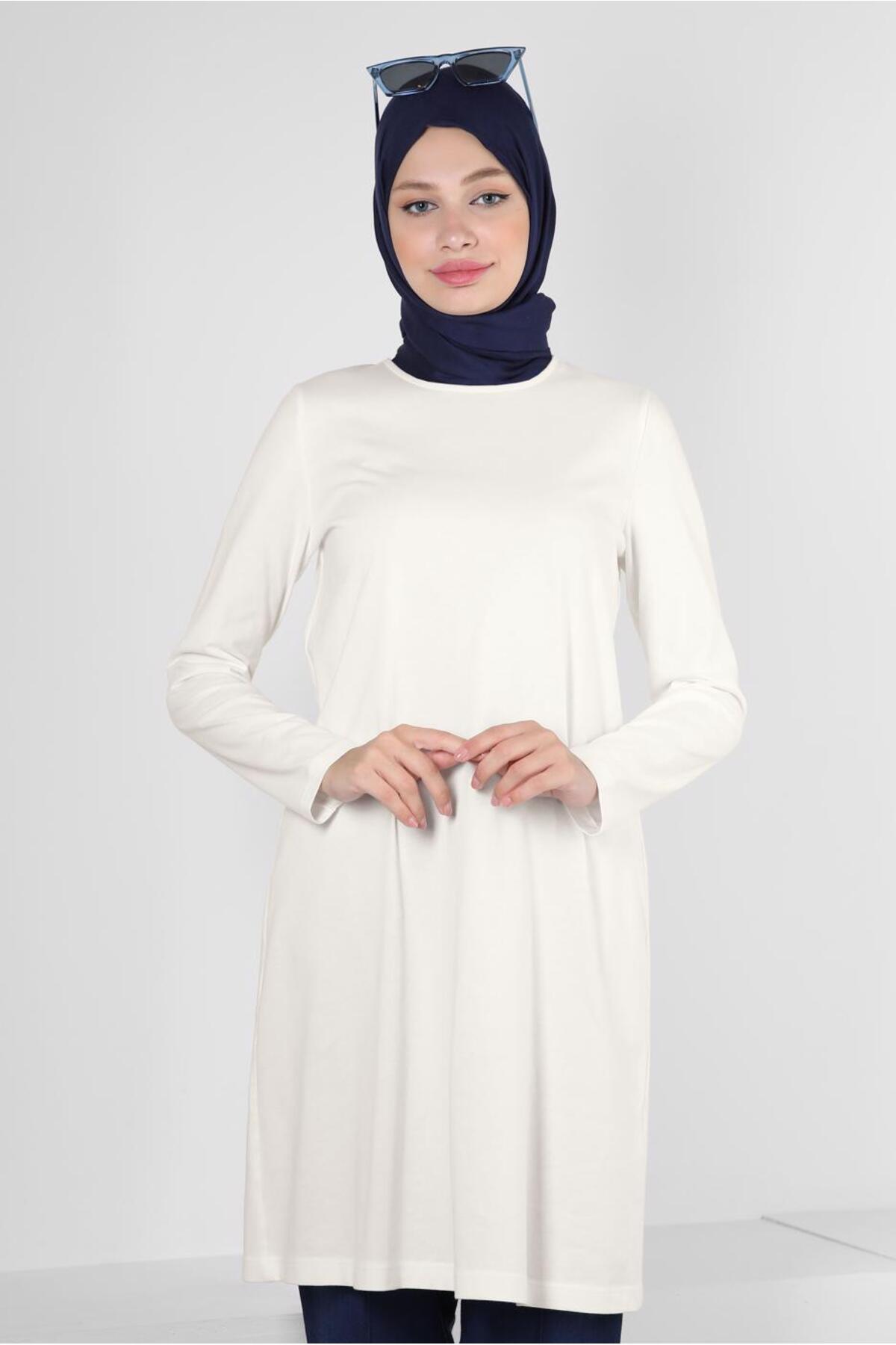 تونیک زنانه راسته آستین بلند | آلوینا Alvina 23YTNK0043942