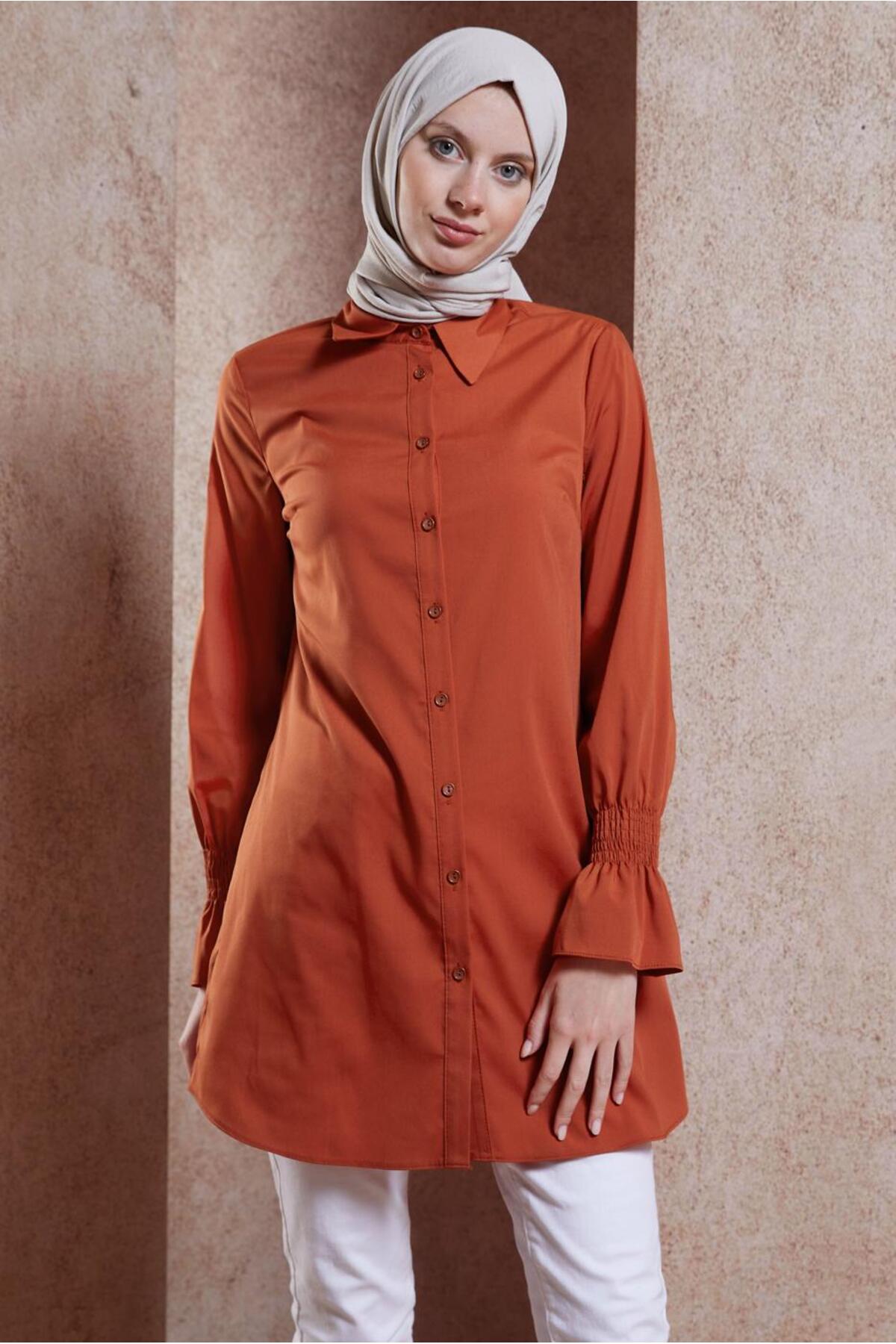 تونیک زنانه راسته آستین استاندارد | آلوینا Alvina 24YTNK0044581