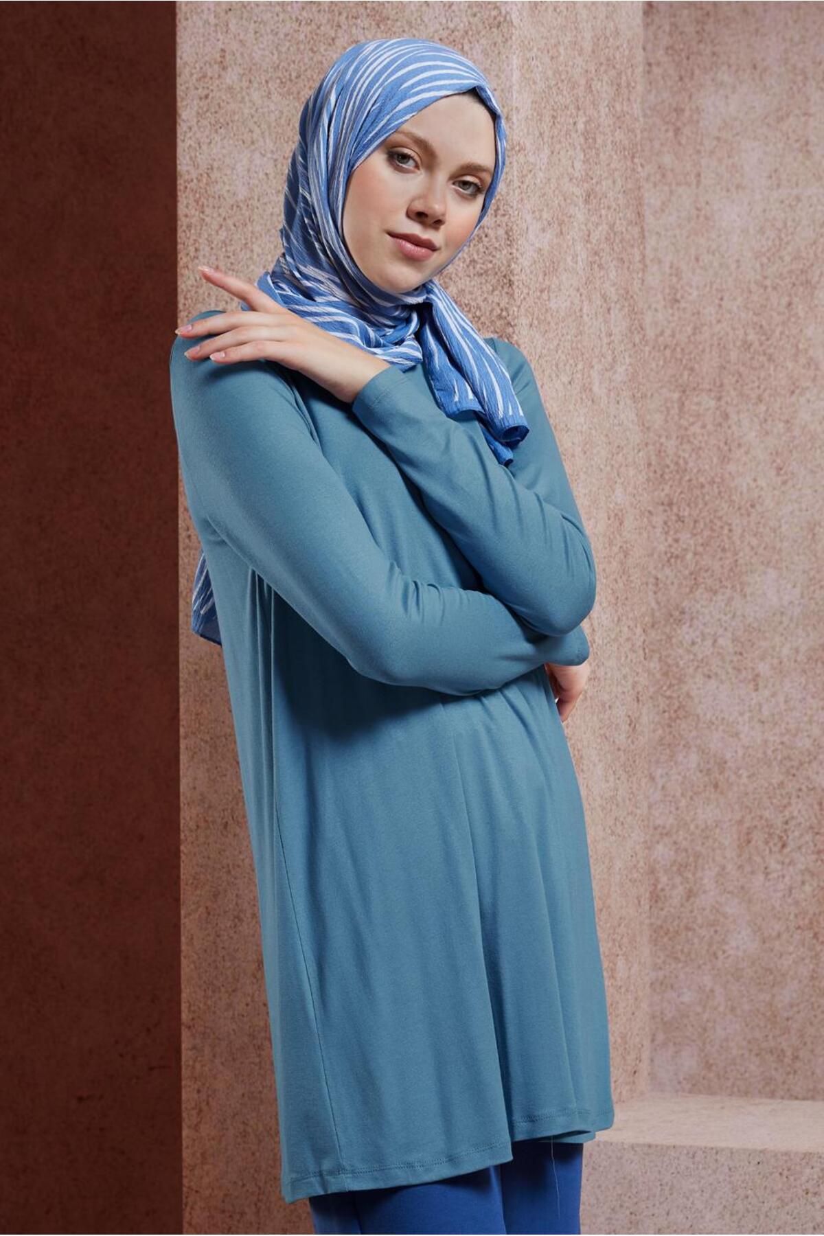 تونیک زنانه راسته آستین استاندارد | آلوینا Alvina 24YTNK0044788