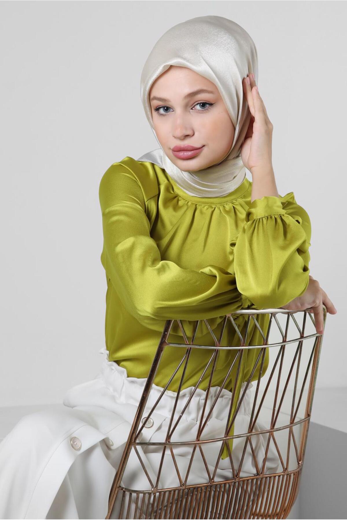 تونیک زنانه راسته آستین بلند | آلوینا Alvina 23YTNK0043526