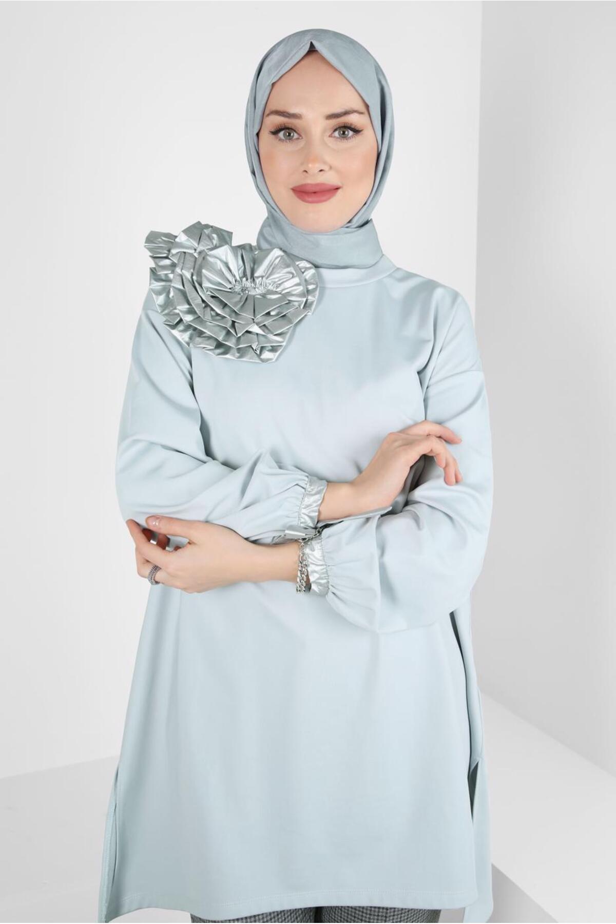 تونیک زنانه راسته آستین استاندارد | آلوینا Alvina 24KTNK0044327