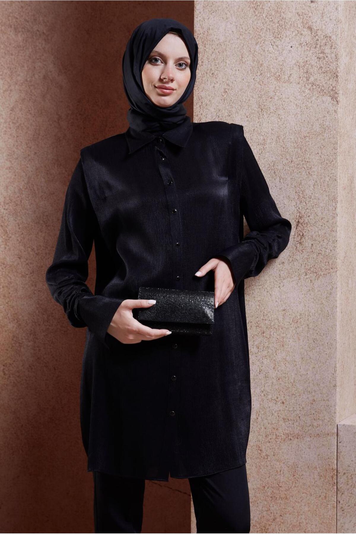 تونیک زنانه راسته آستین بلند | آلوینا Alvina 24YTNK0044580