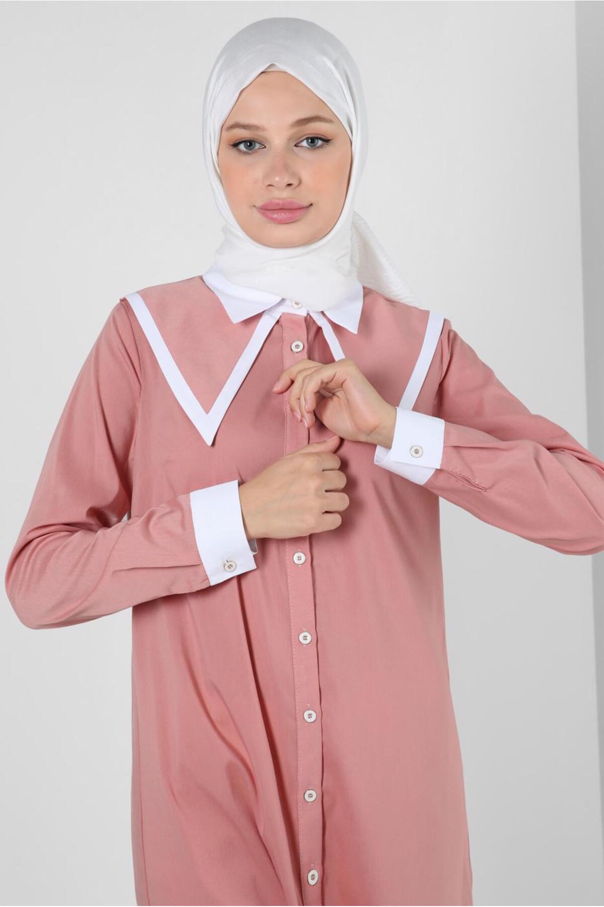 تونیک زنانه راسته آستین بلند | آلوینا Alvina 23YTNK0043817