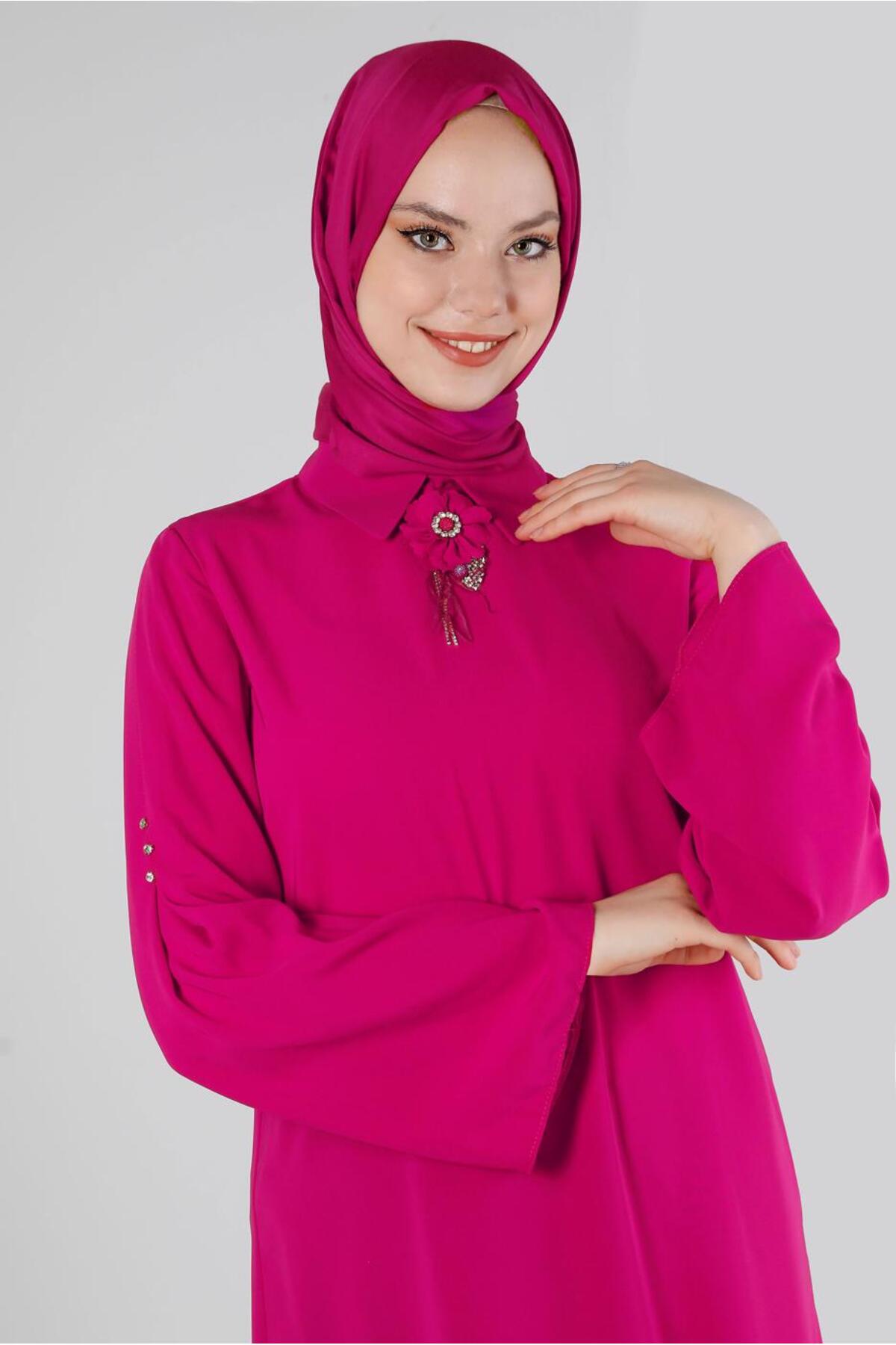 تونیک زنانه راسته آستین بلند | آلوینا Alvina 23YTNK0043503