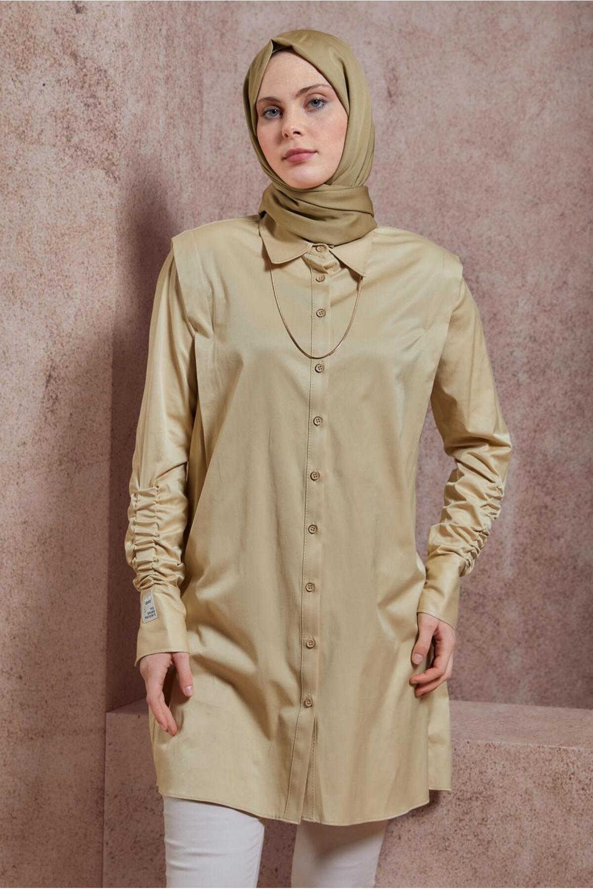 تونیک زنانه راسته آستین استاندارد | آلوینا Alvina 24YTNK0044466