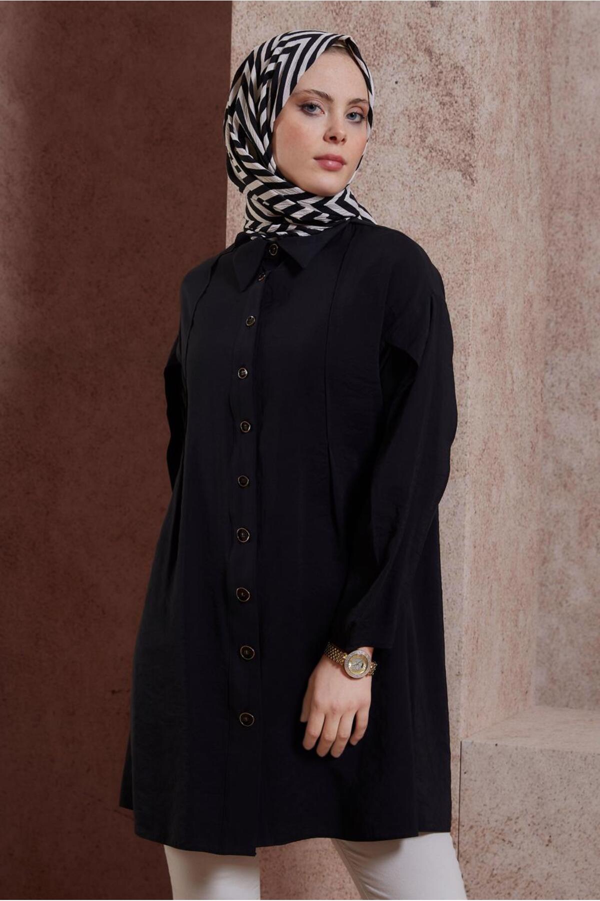 تونیک زنانه راسته آستین استاندارد | آلوینا Alvina 24YTNK0044440