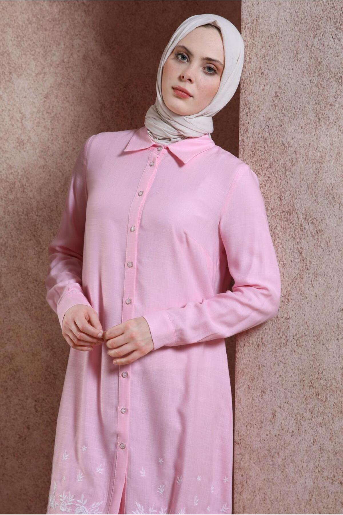 تونیک زنانه اسلیمی آستین بلند | آلوینا Alvina 23YTNK0043807