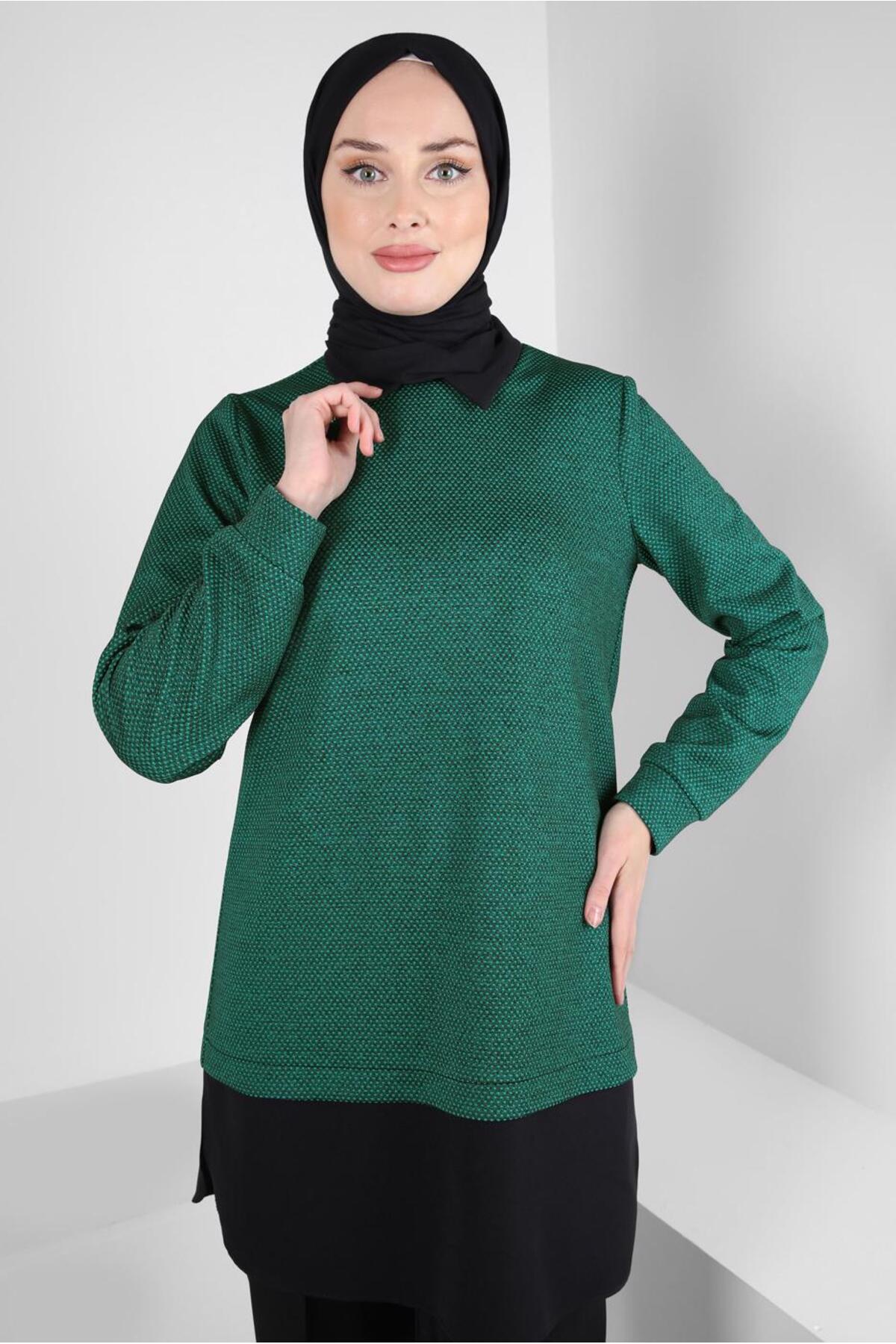 تونیک زنانه راسته آستین استاندارد | آلوینا Alvina 24KTNK0044357