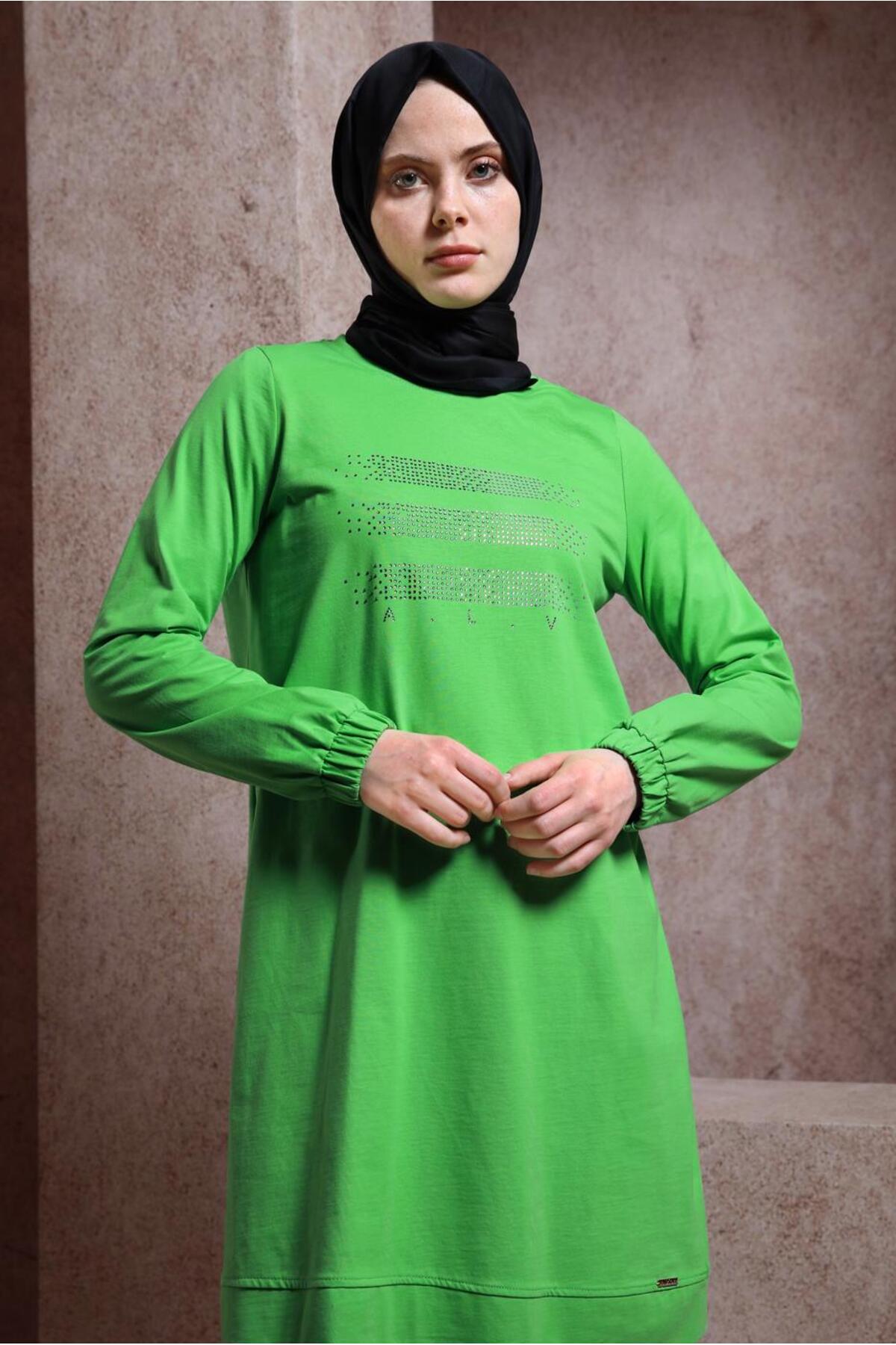 تونیک زنانه راسته آستین استاندارد | آلوینا Alvina 24YESF0043847