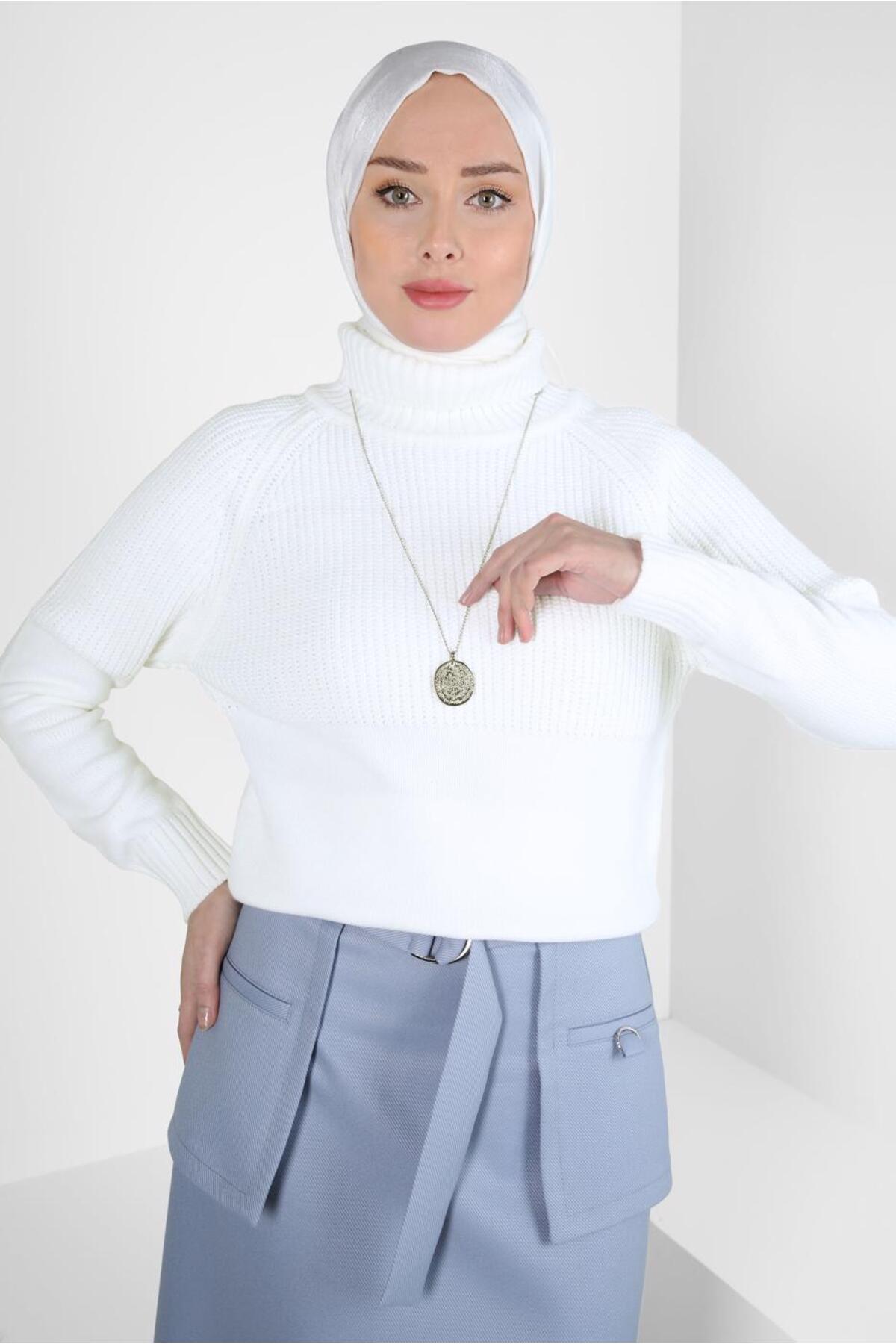 تونیک زنانه راسته آستین بلند | آلوینا Alvina 24KKZK0044068