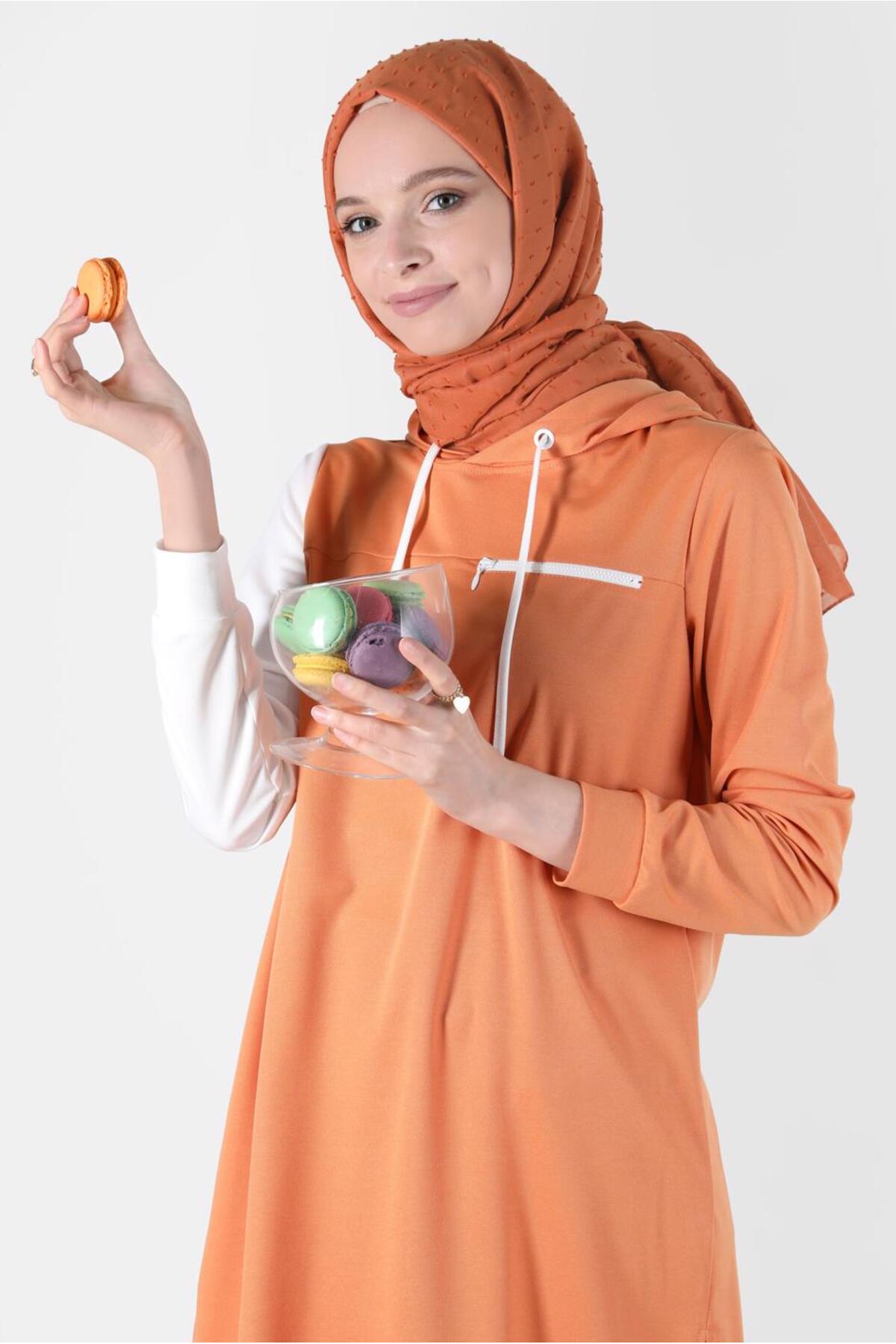 تونیک زنانه راسته آستین بلند | آلوینا Alvina 22YESF0042852