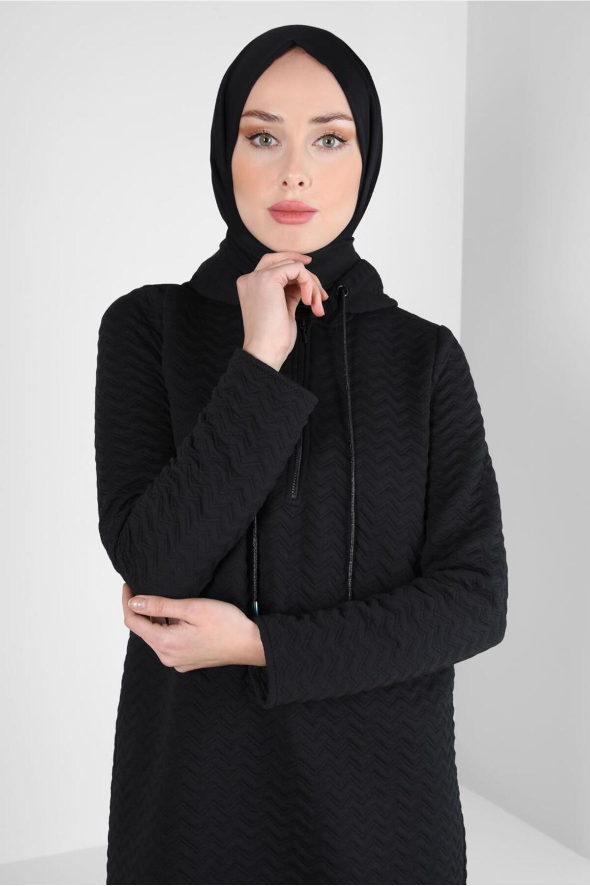 تونیک زنانه راسته آستین بلند | آلوینا Alvina 24KTNK0044364