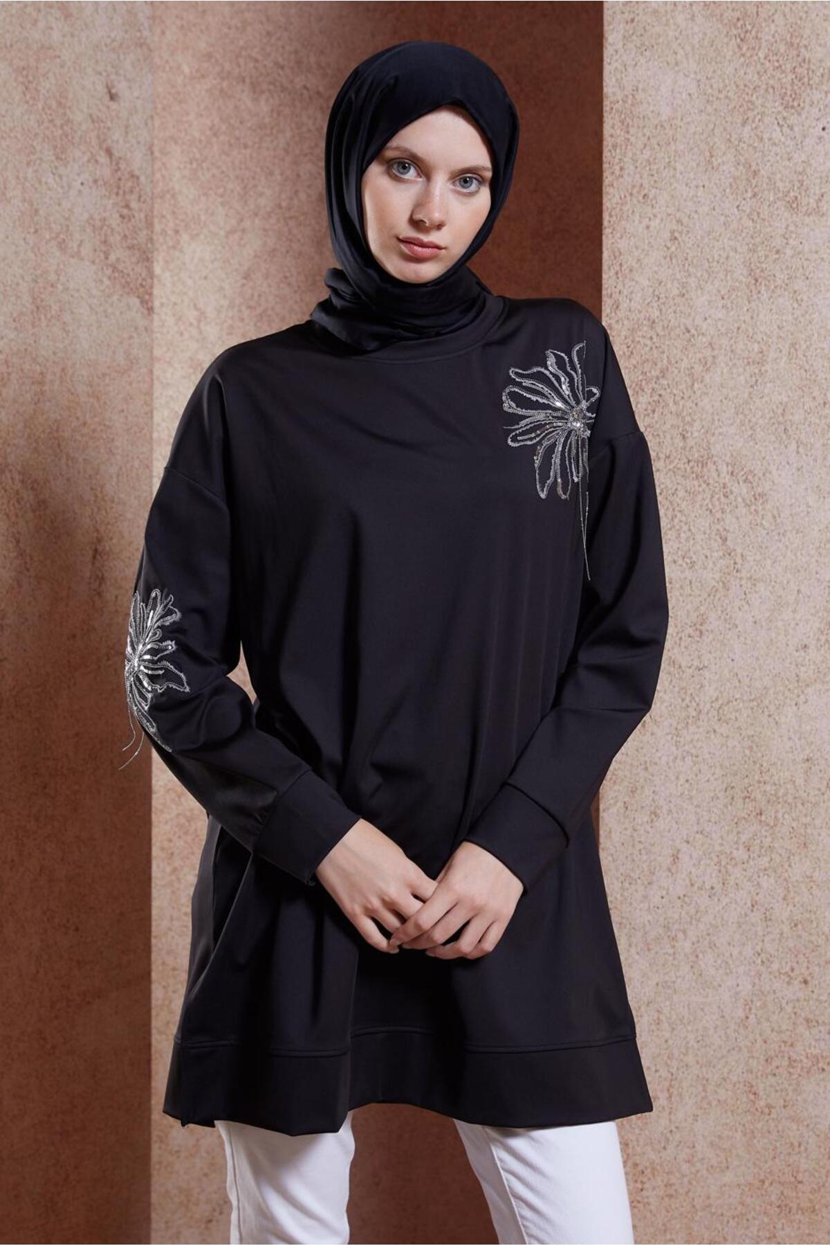 تونیک زنانه اسلیمی آستین بلند | آلوینا Alvina 24YESF0044638