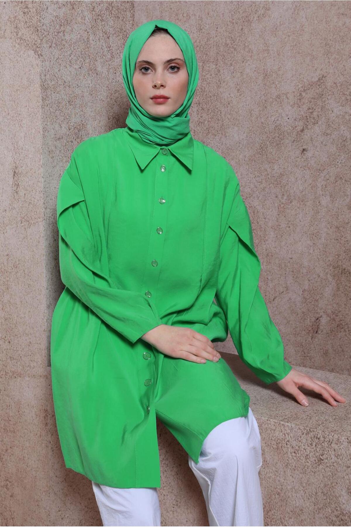 تونیک زنانه راسته آستین استاندارد | آلوینا Alvina 24YTNK0044440