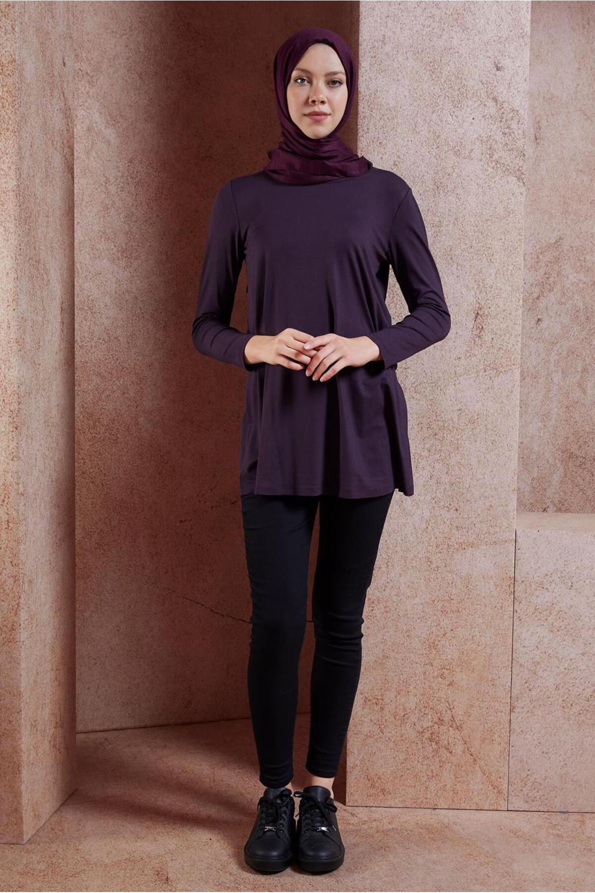 تونیک زنانه راسته آستین استاندارد | آلوینا Alvina 24YTNK0044788