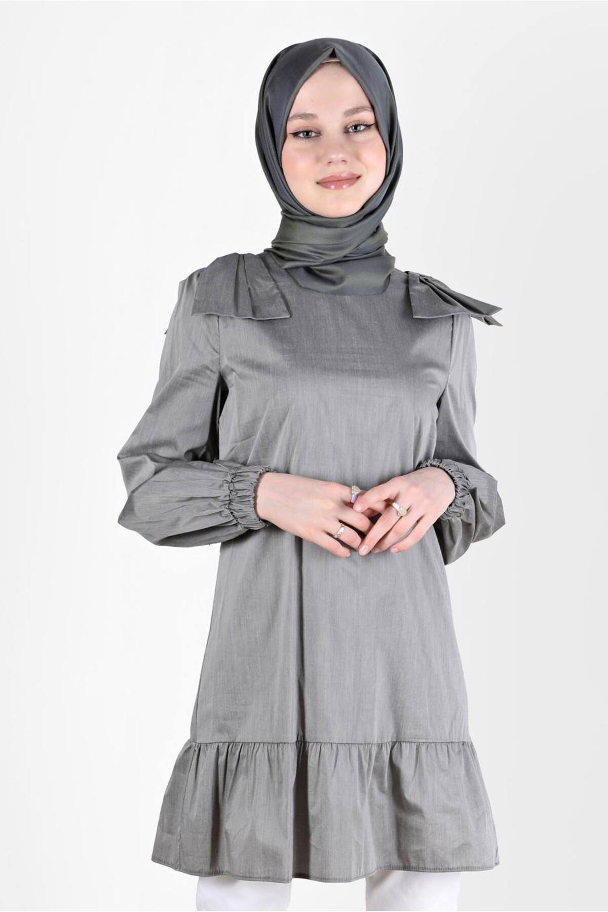 تونیک زنانه راسته آستین بلند | آلوینا Alvina TYB22YTNK0042663170414705