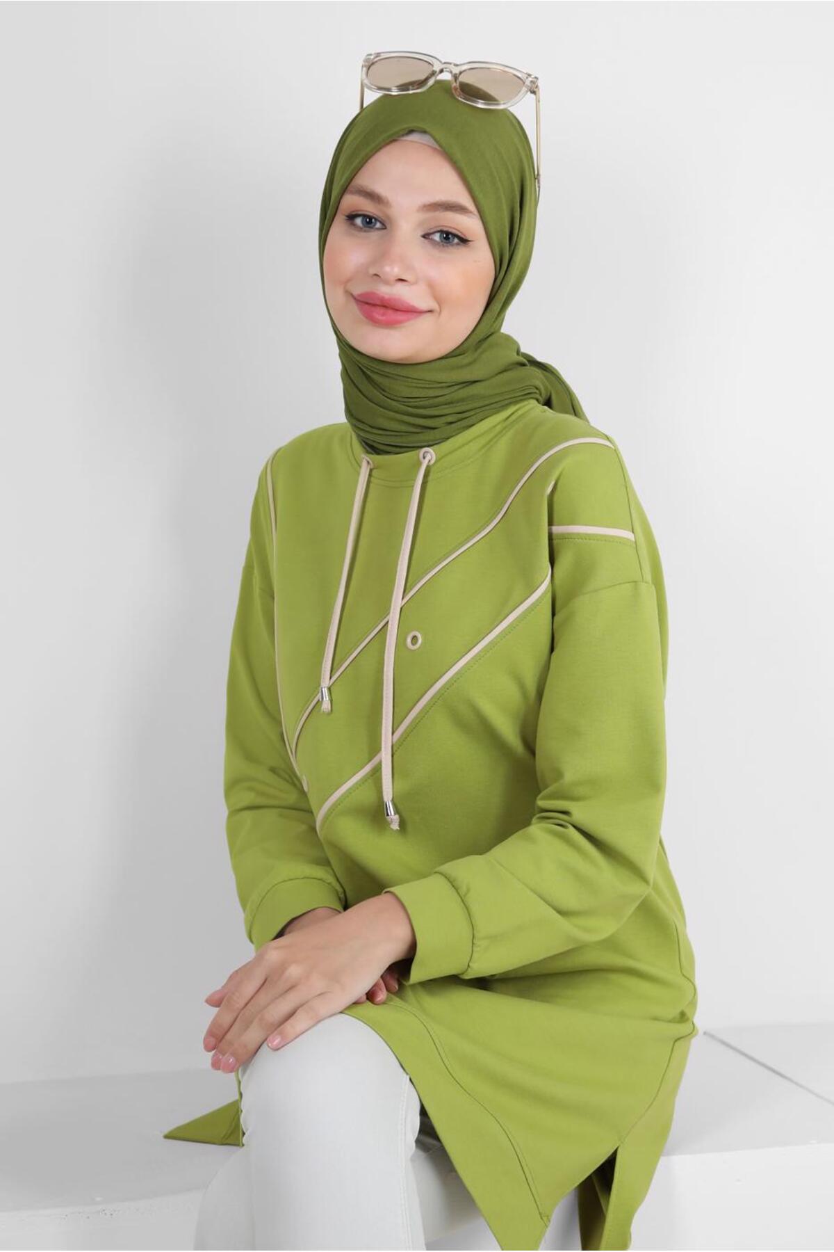 تونیک زنانه راسته آستین بلند | آلوینا Alvina 23YESF0043887