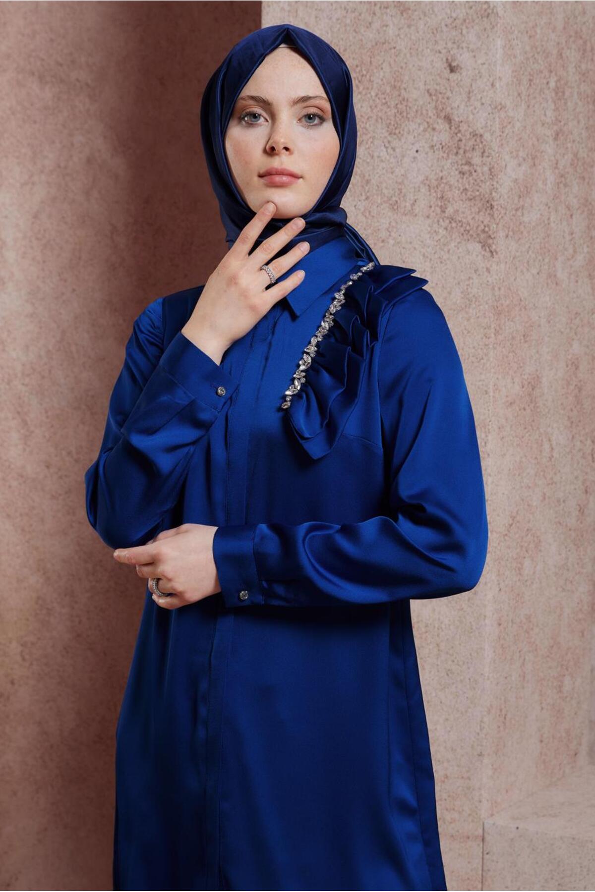 تونیک زنانه راسته آستین استاندارد | آلوینا Alvina 23YTNK0043868