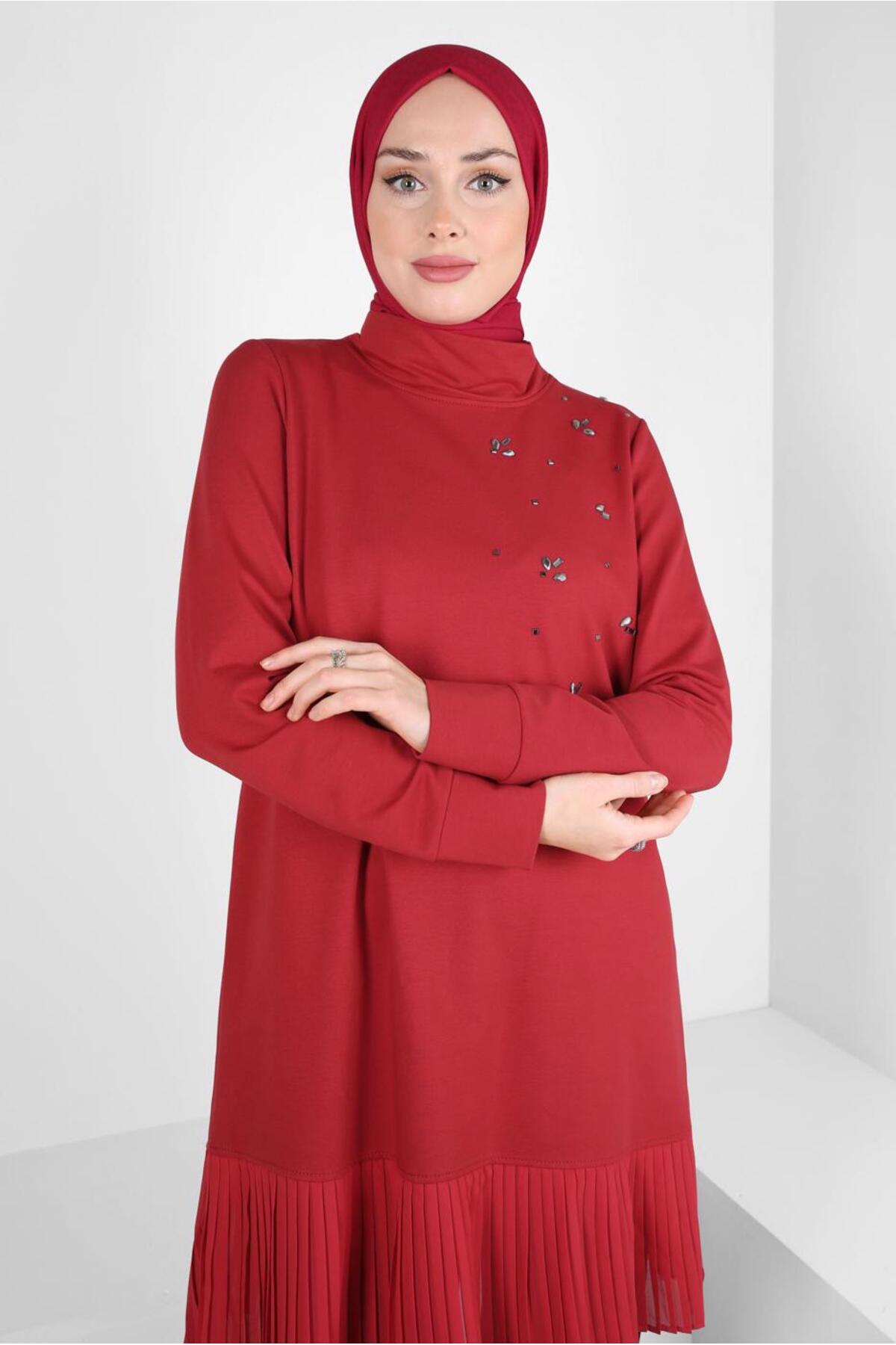 تونیک زنانه راسته آستین بلند | آلوینا Alvina 24KESF0044183