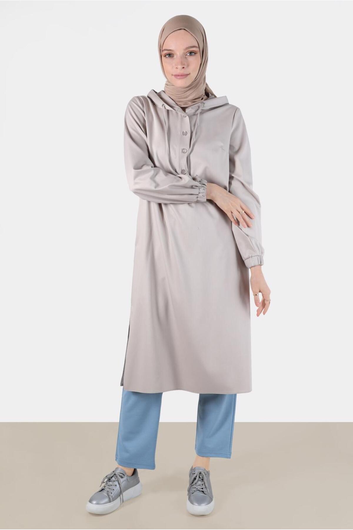 تونیک زنانه راسته آستین استاندارد | آلوینا Alvina 22YTNK0042784