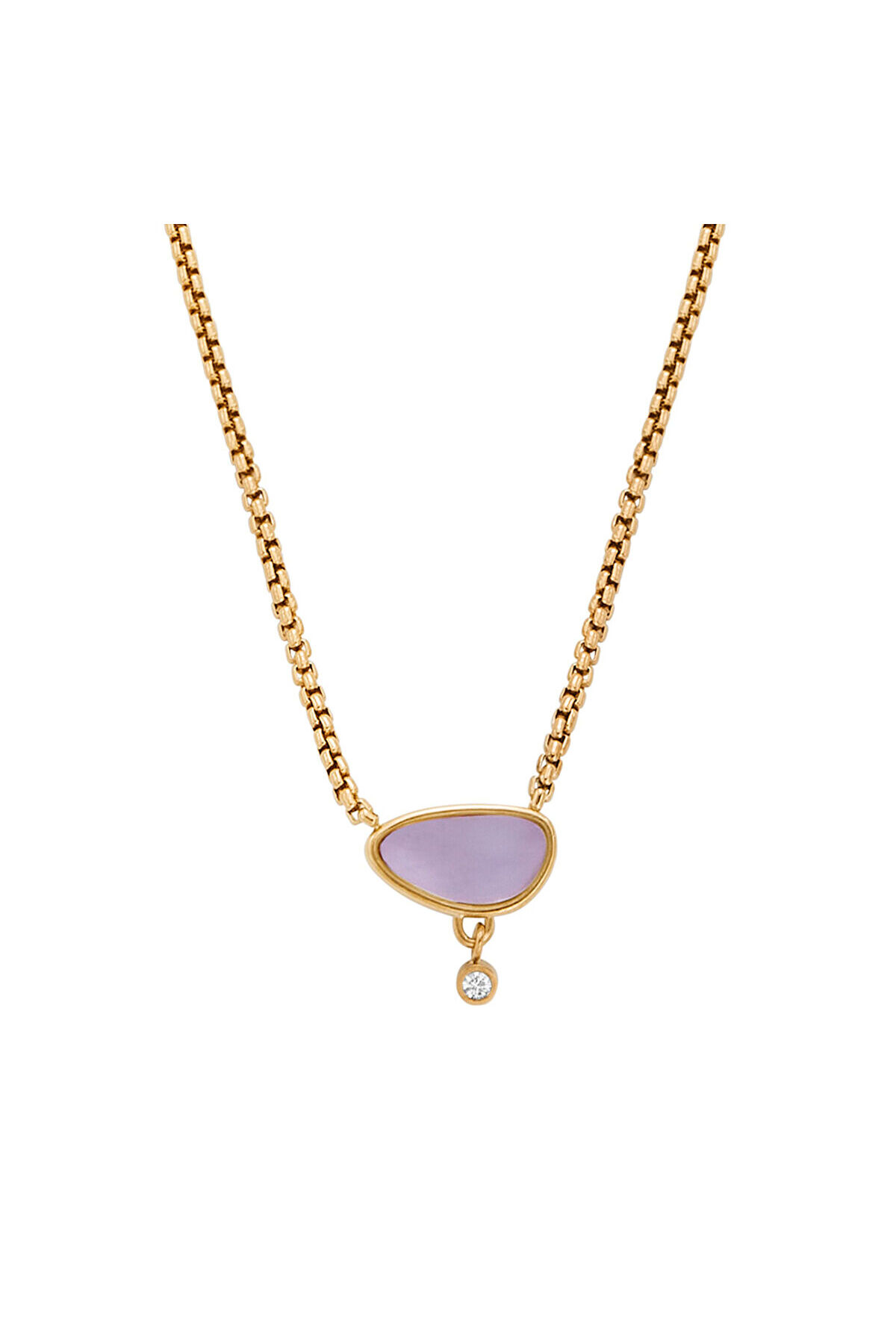 گردنبند استیل زنانه | اسکاگن Skagen SKJ1709-710