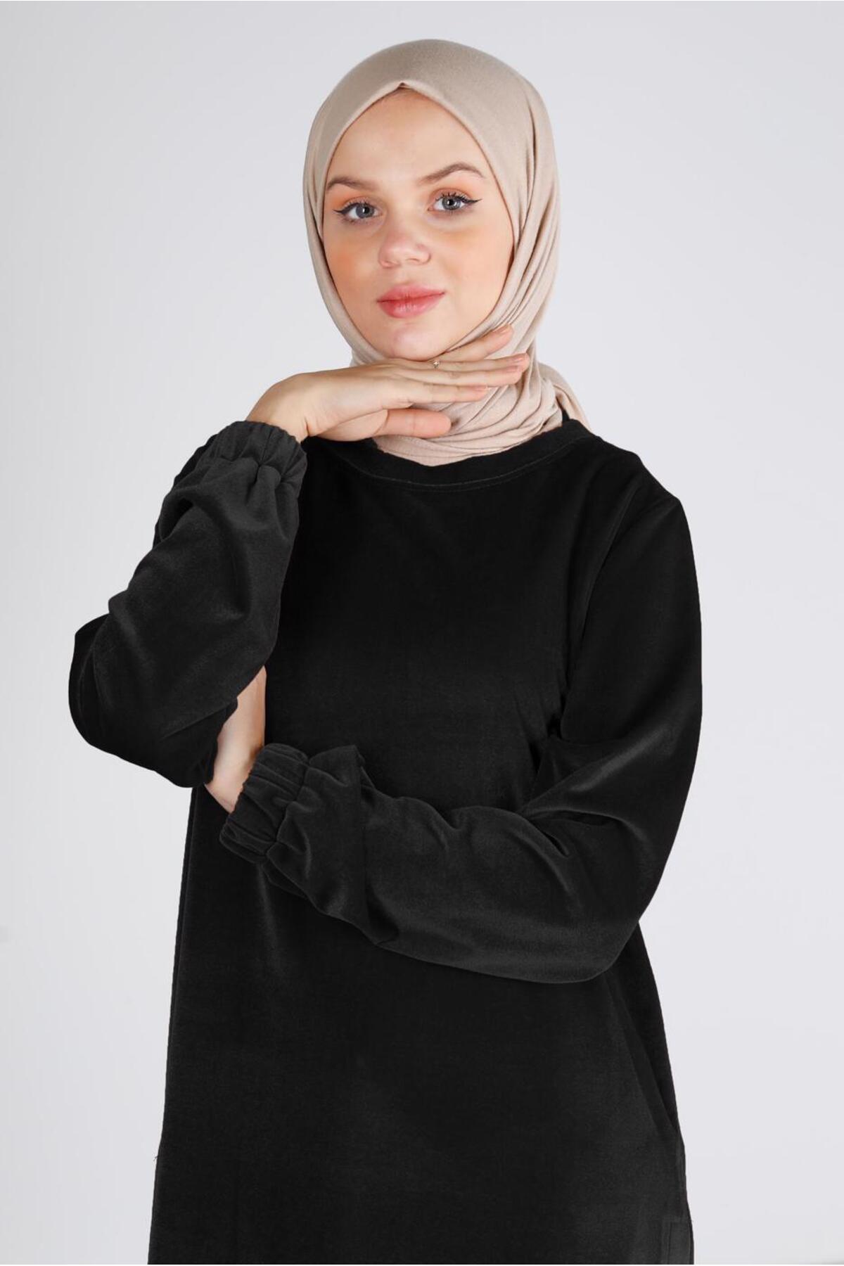 تونیک زنانه راسته آستین بلند | آلوینا Alvina 23KTNK0043447